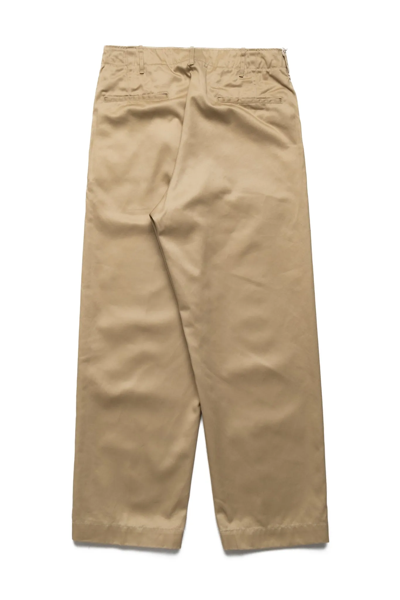 Vintage Fit Army Trousers - Khaki sold by Blue in Green product image thumbnail 3