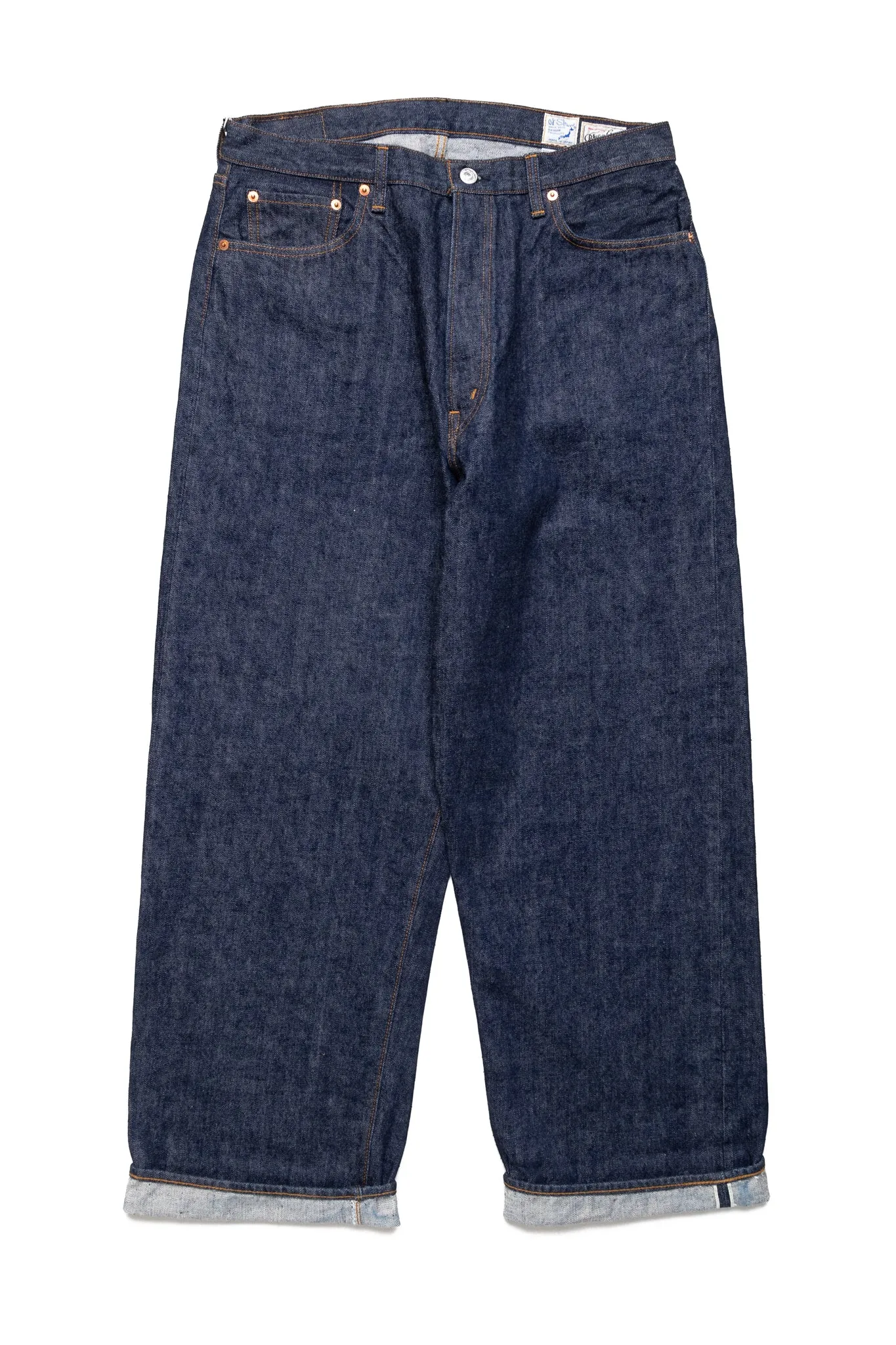 Super Dad Jeans 66 Standard Denim - One Wash (Blue in Green Exclusive) sold by Blue in Green product image thumbnail 3