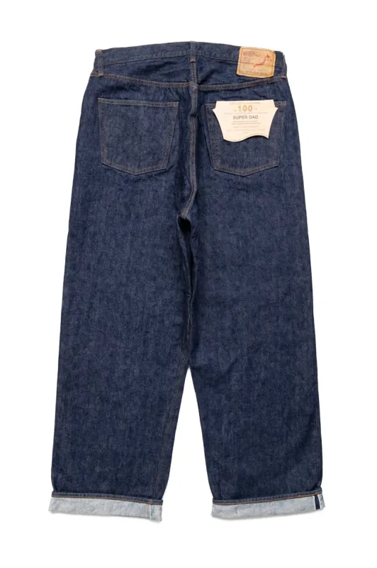 Super Dad Jeans 66 Standard Denim - One Wash (Blue in Green Exclusive) sold by Blue in Green