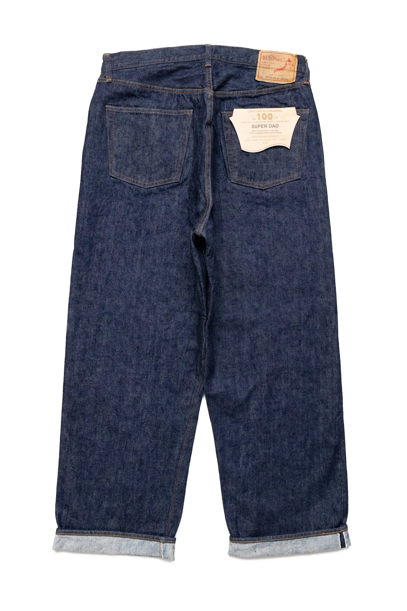Super Dad Jeans 66 Standard Denim - One Wash (Blue in Green Exclusive) sold by Blue in Green