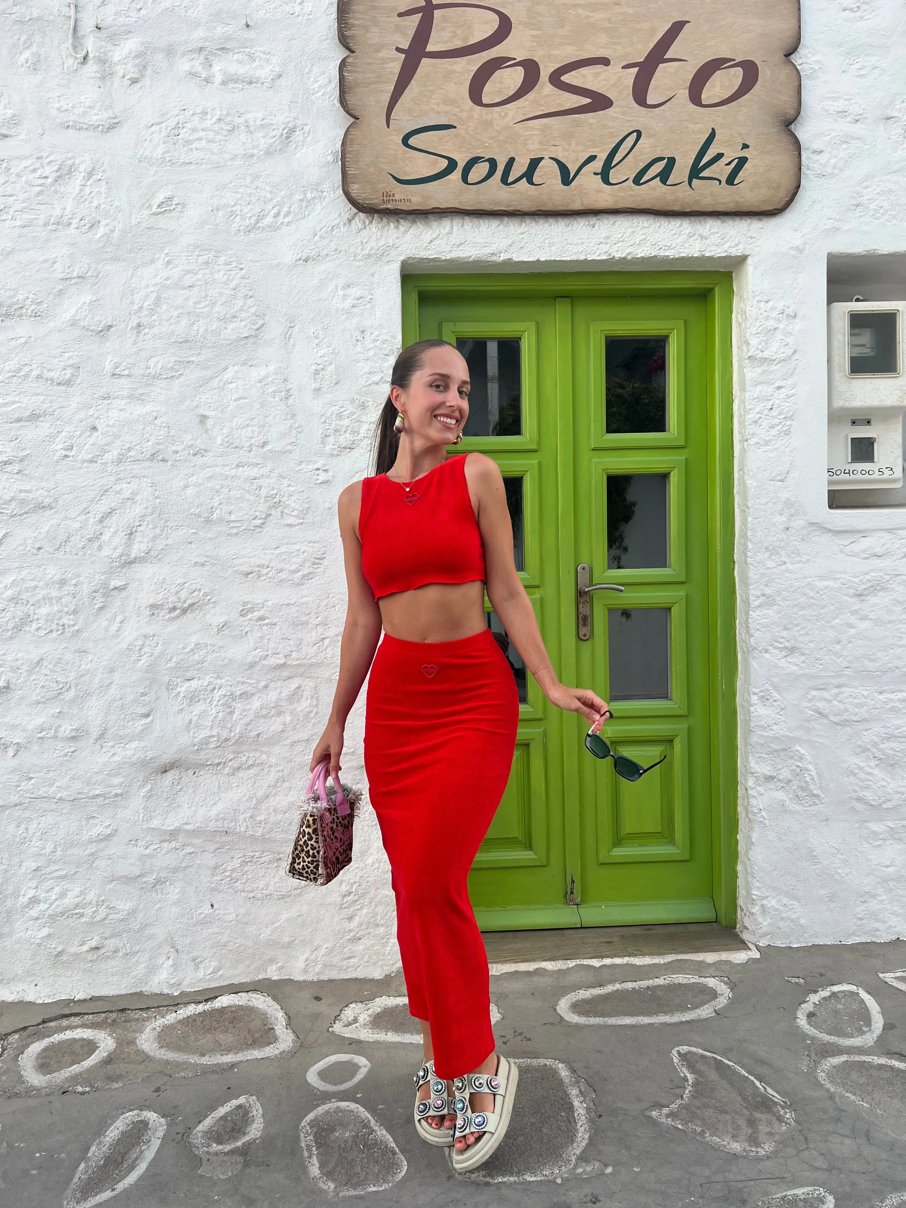 Rose Red Skirt sold by Strawberry Milk Mob