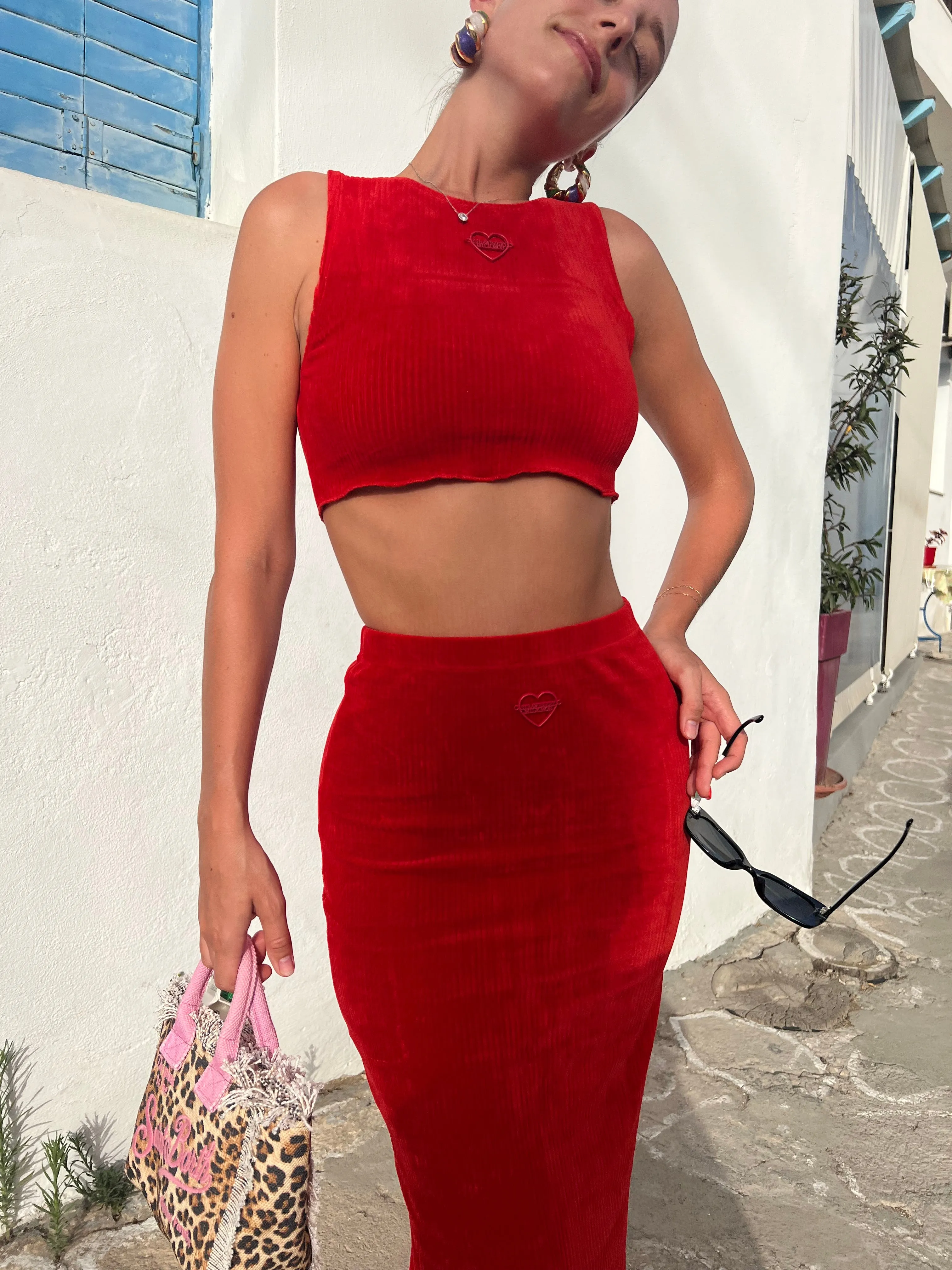 Rose Red Skirt sold by Strawberry Milk Mob product image thumbnail 2