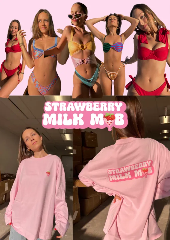 Strawberry T-Shirt sold by Strawberry Milk Mob