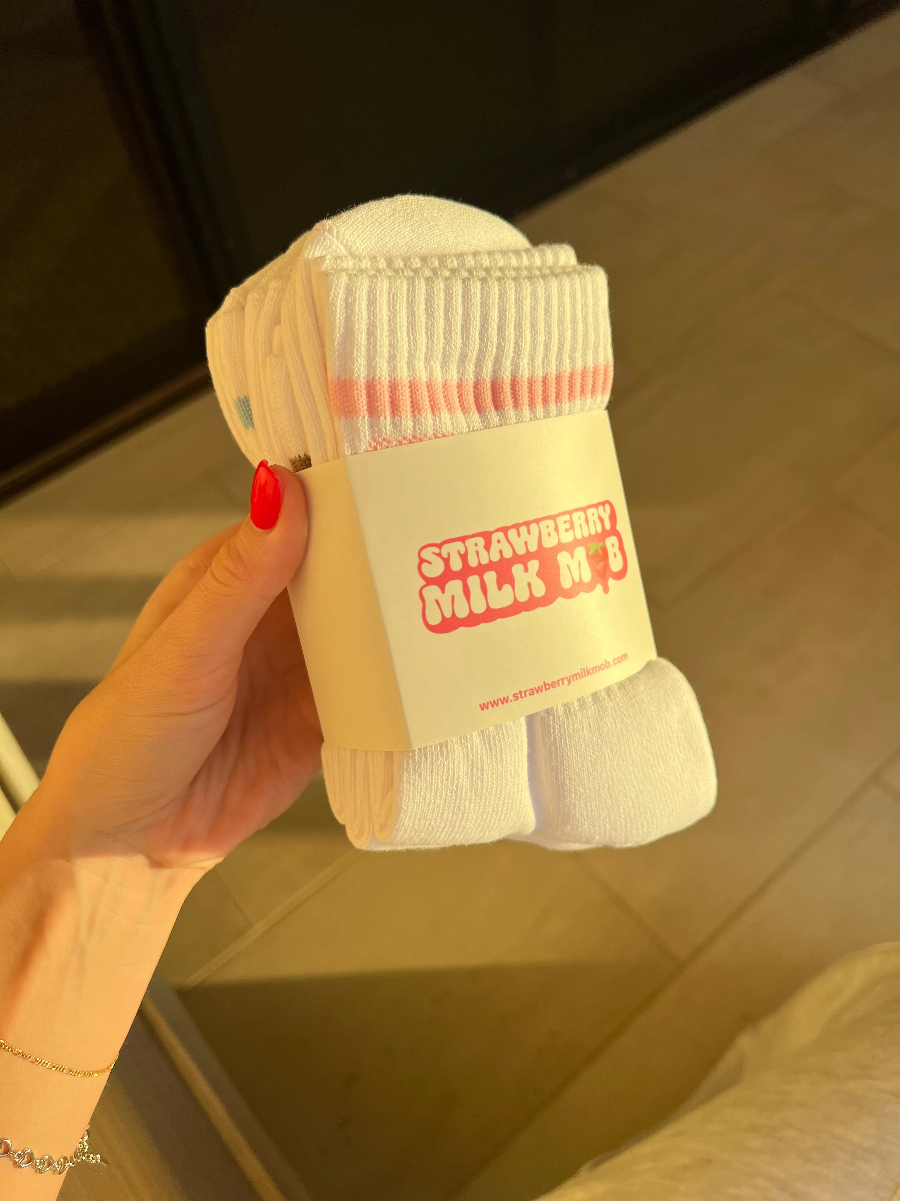 Socks sold by Strawberry Milk Mob product image thumbnail 4