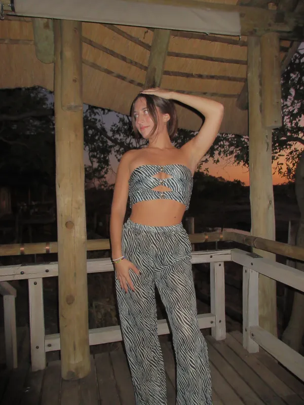 Marty Chiffon Pant sold by Strawberry Milk Mob