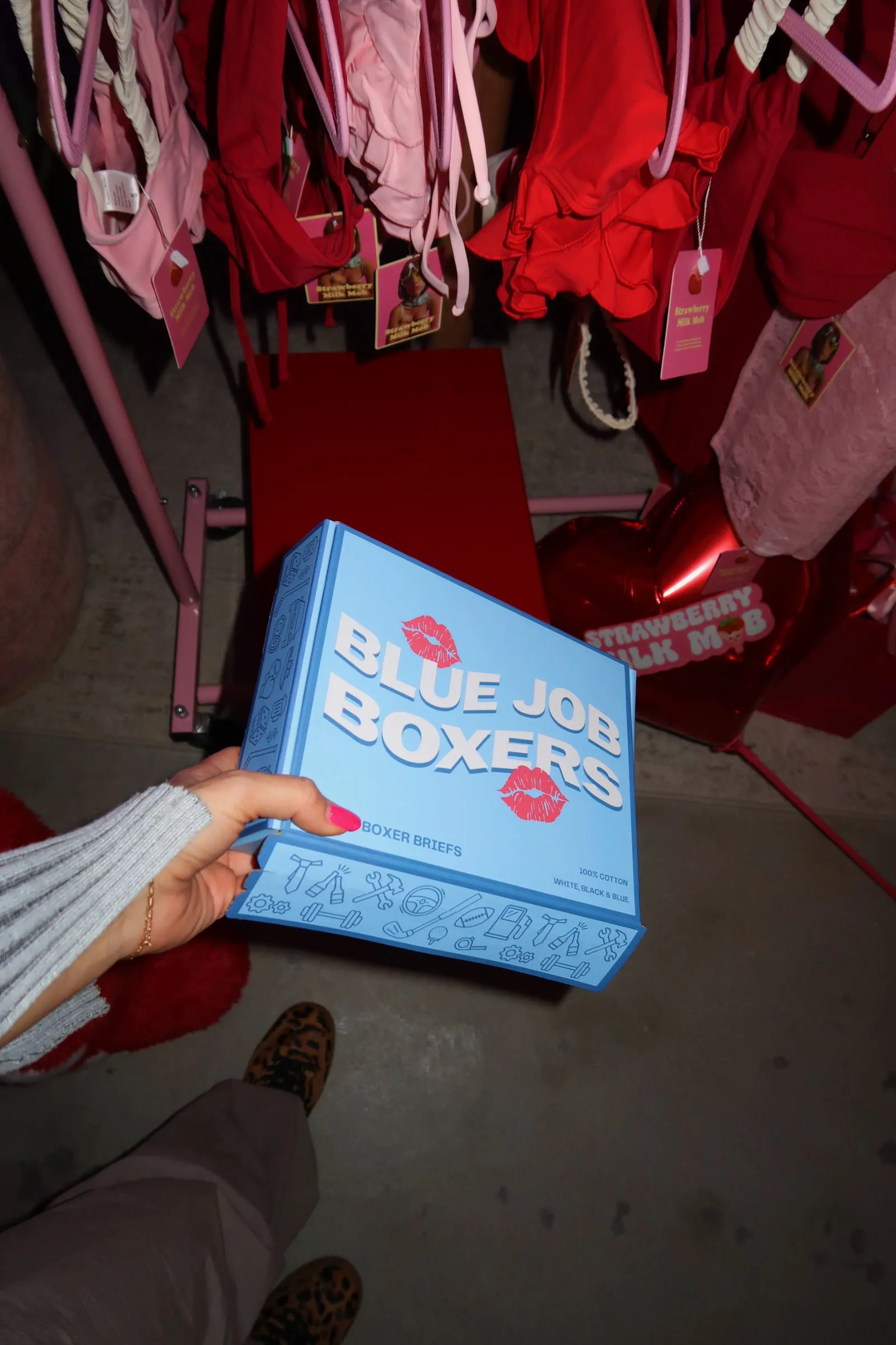 Blue Job Boxer Briefs sold by Strawberry Milk Mob