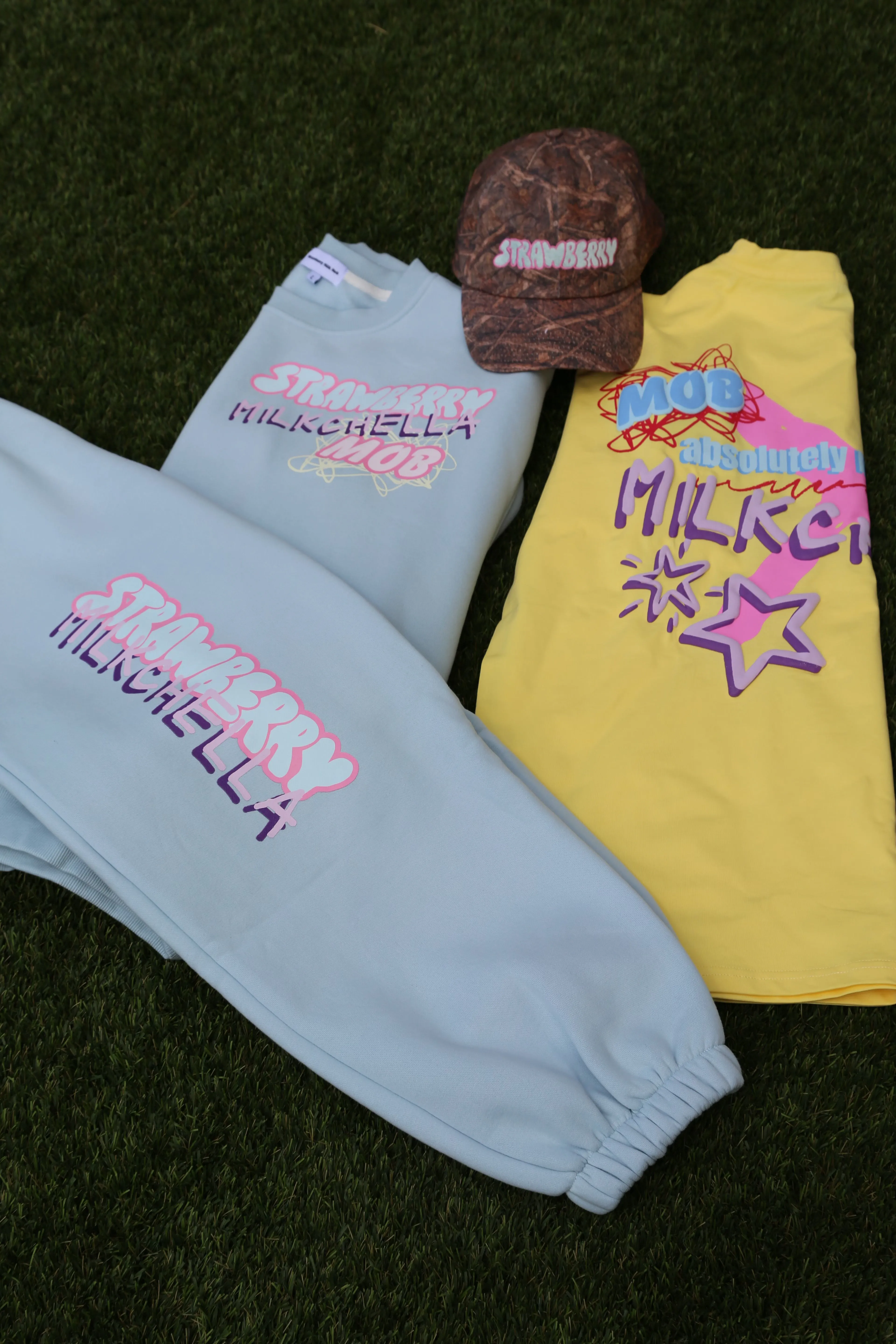 Milkchella Sweatpants sold by Strawberry Milk Mob product image thumbnail 4