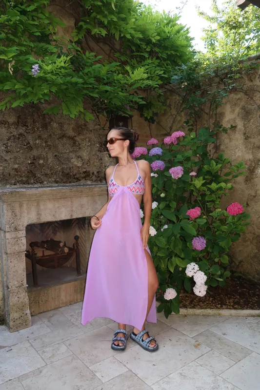 Lavanda Button Dress made by Strawberry Milk Mob