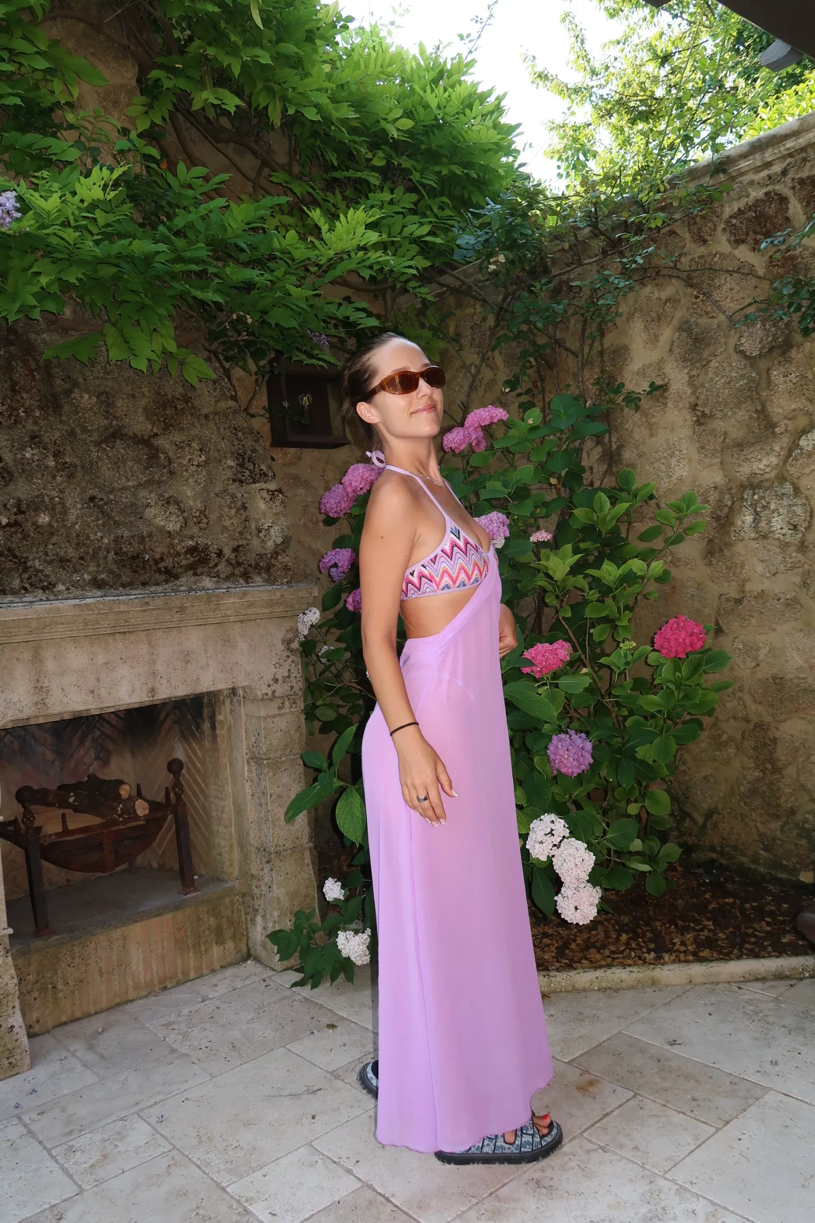 Lavanda Button Dress sold by Strawberry Milk Mob product image thumbnail 4