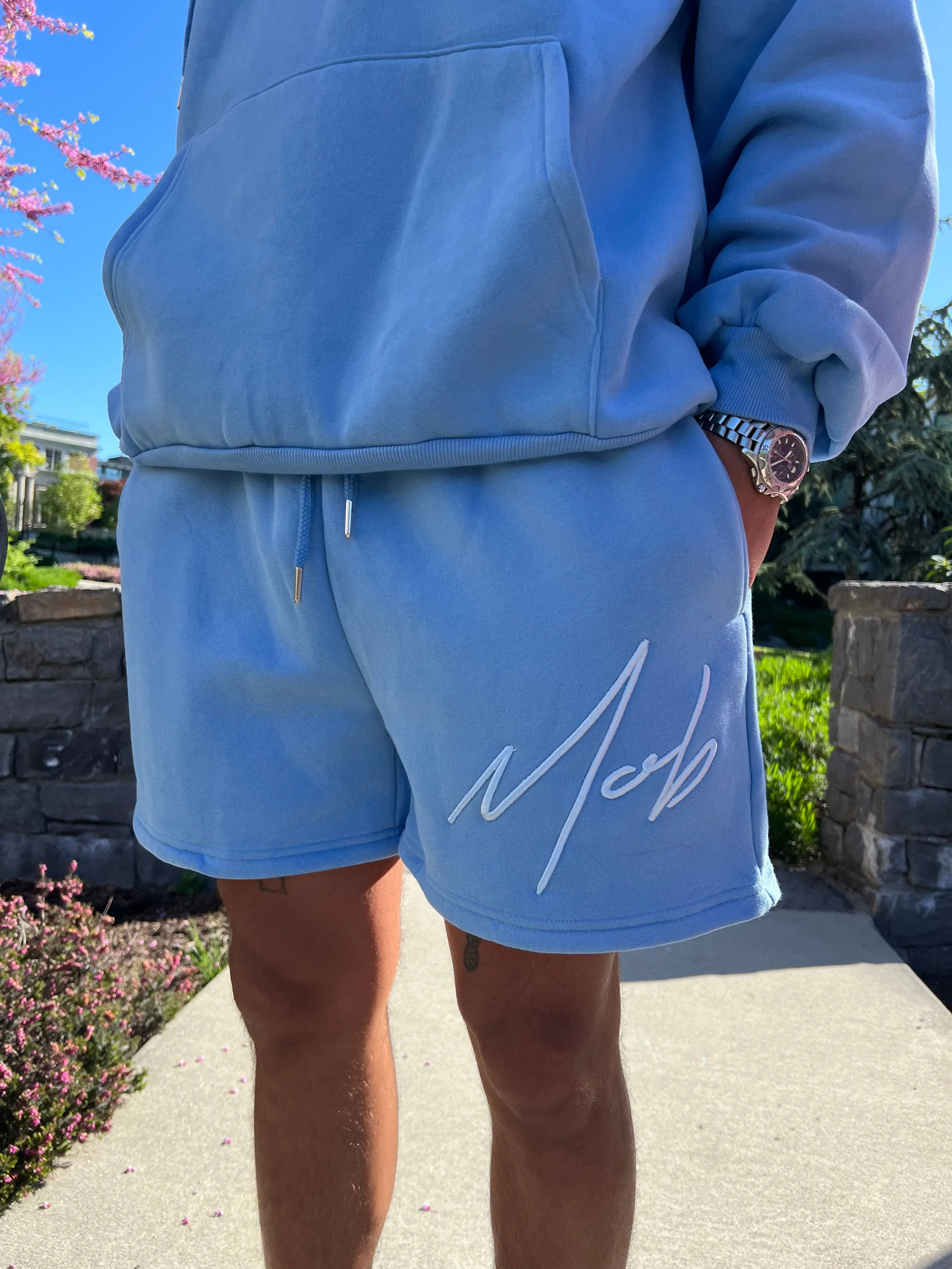 Blue Men Short sold by Strawberry Milk Mob product image thumbnail 2