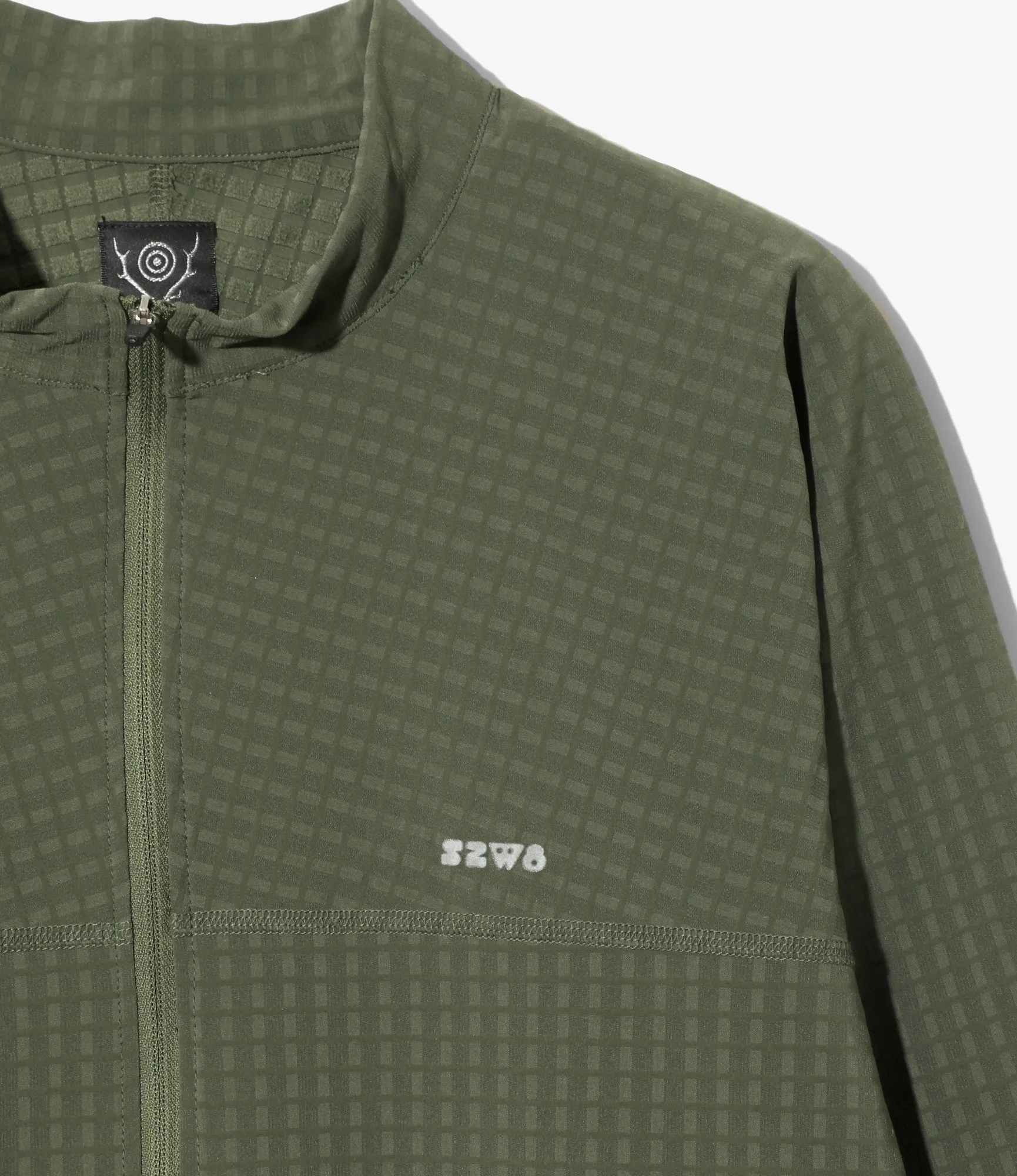 Base Layer Shirt - Olive - Fleece / Back Grid sold by South2West8 product image thumbnail 2