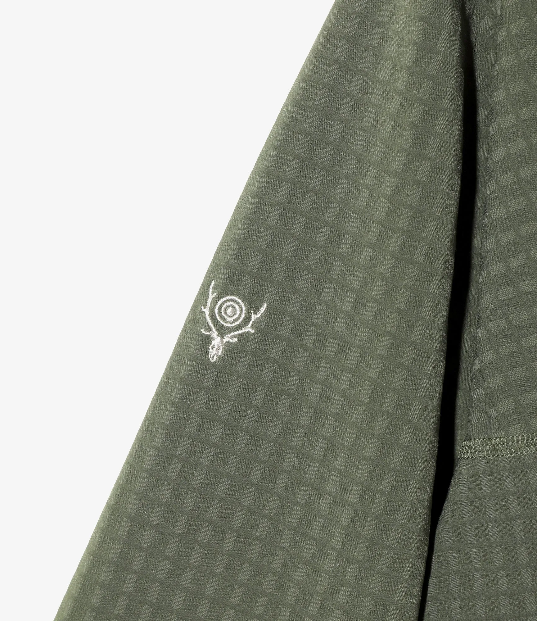 Base Layer Shirt - Olive - Fleece / Back Grid sold by South2West8 product image thumbnail 3