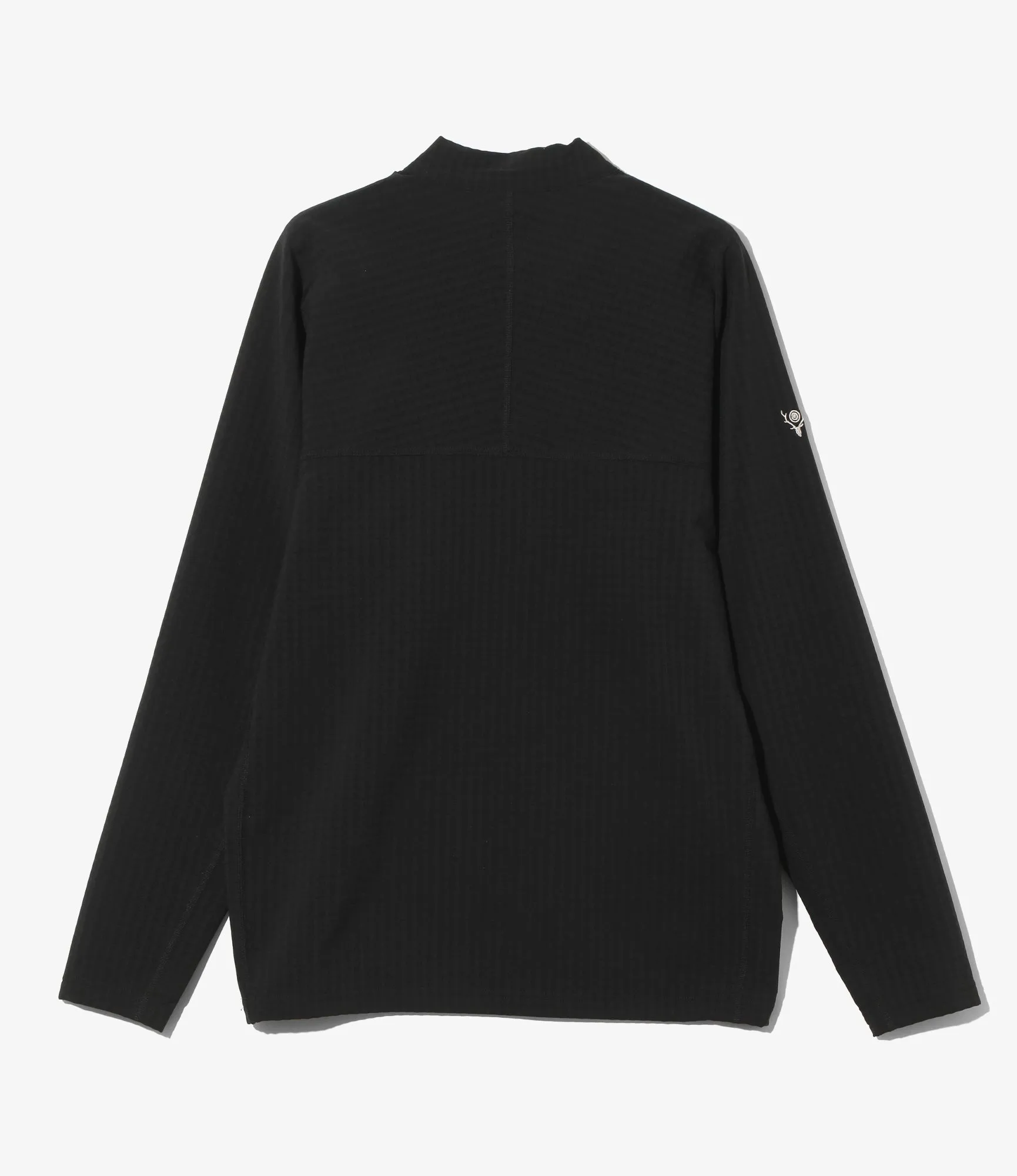 Base Layer Shirt - Black - Fleece / Back Grid sold by South2West8 product image thumbnail 4