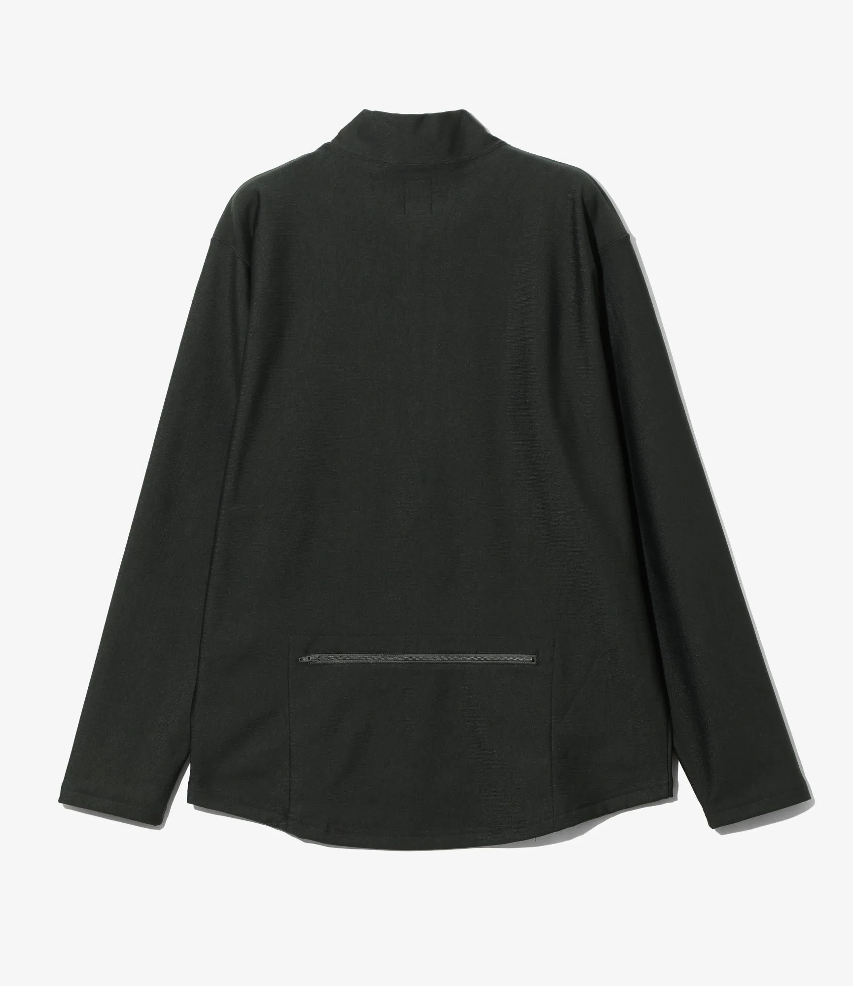 Zipped Pullover Scouting Shirt - Green - N/PE/PU Tricot Jersey sold by South2West8 product image thumbnail 4