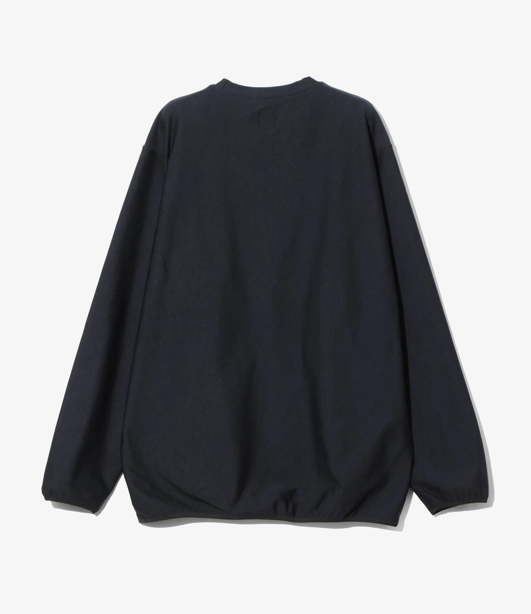 Crew Neck Scouting Shirt - Navy - N/PE/PU Tricot Jersey sold by South2West8 product image thumbnail 4