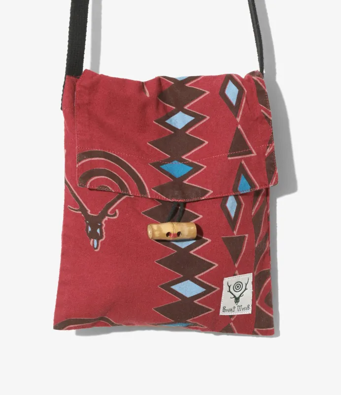 String Bag - Skull&Target - Flannel Cloth / Printed sold by South2West8