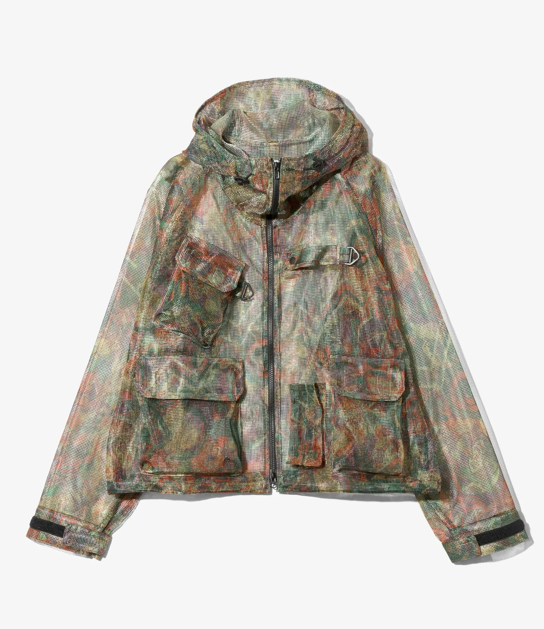 Bush Trek Jacket - EZO Forest - Heavyweight Mesh sold by South2West8