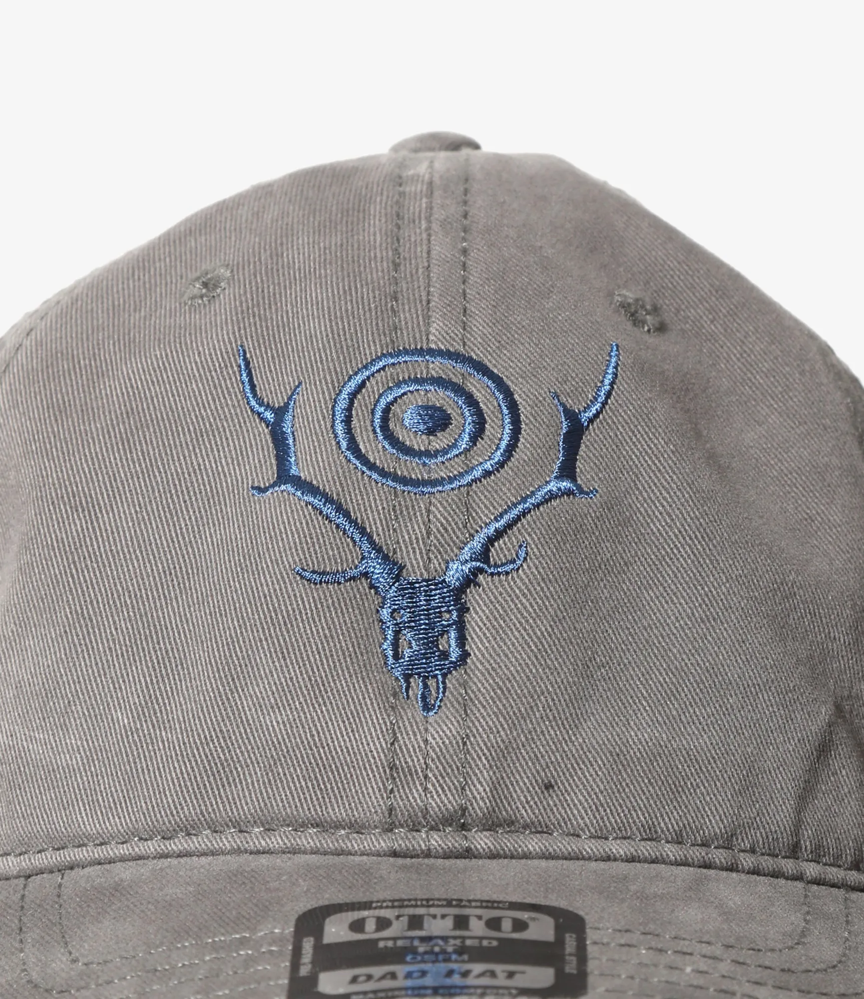 Strap Back Cap - Charcoal - S&T Emb. sold by South2West8 product image thumbnail 2