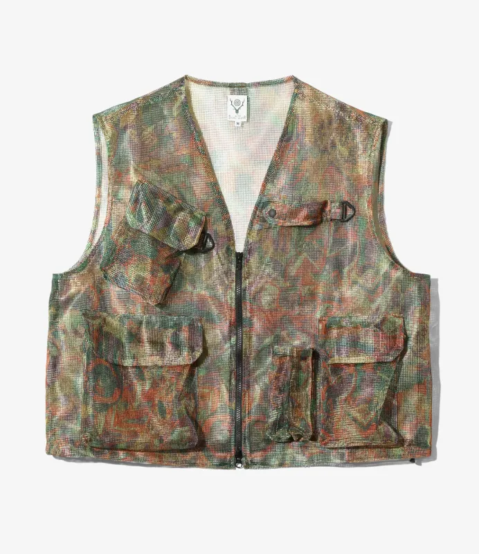 Bush Trek Vest - EZO Forest - Heavyweight Mesh sold by South2West8