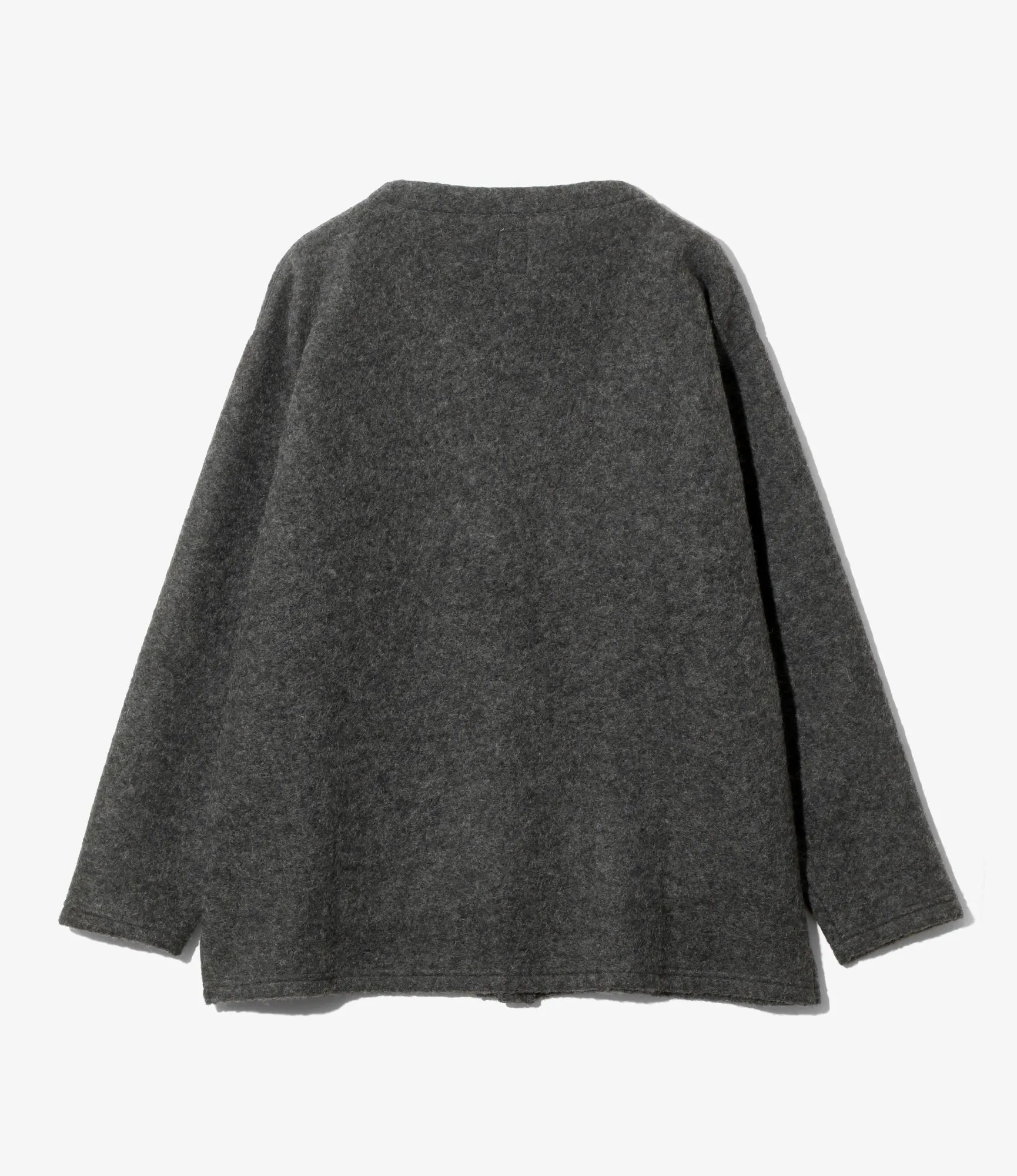 S.S. V Neck Cardigan - Charcoal - W/PE Boiled Jersey sold by South2West8 product image thumbnail 4