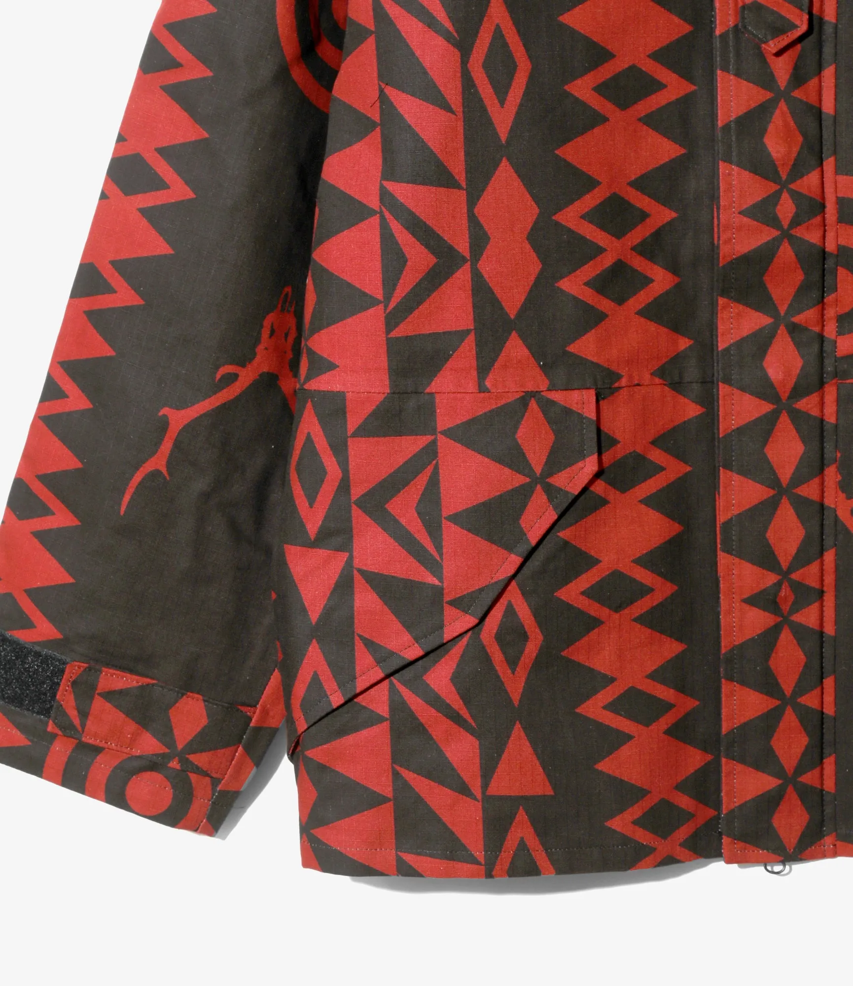 Military Parka - Native S&T - Cotton Ripstop / 3Layer sold by South2West8 product image thumbnail 3