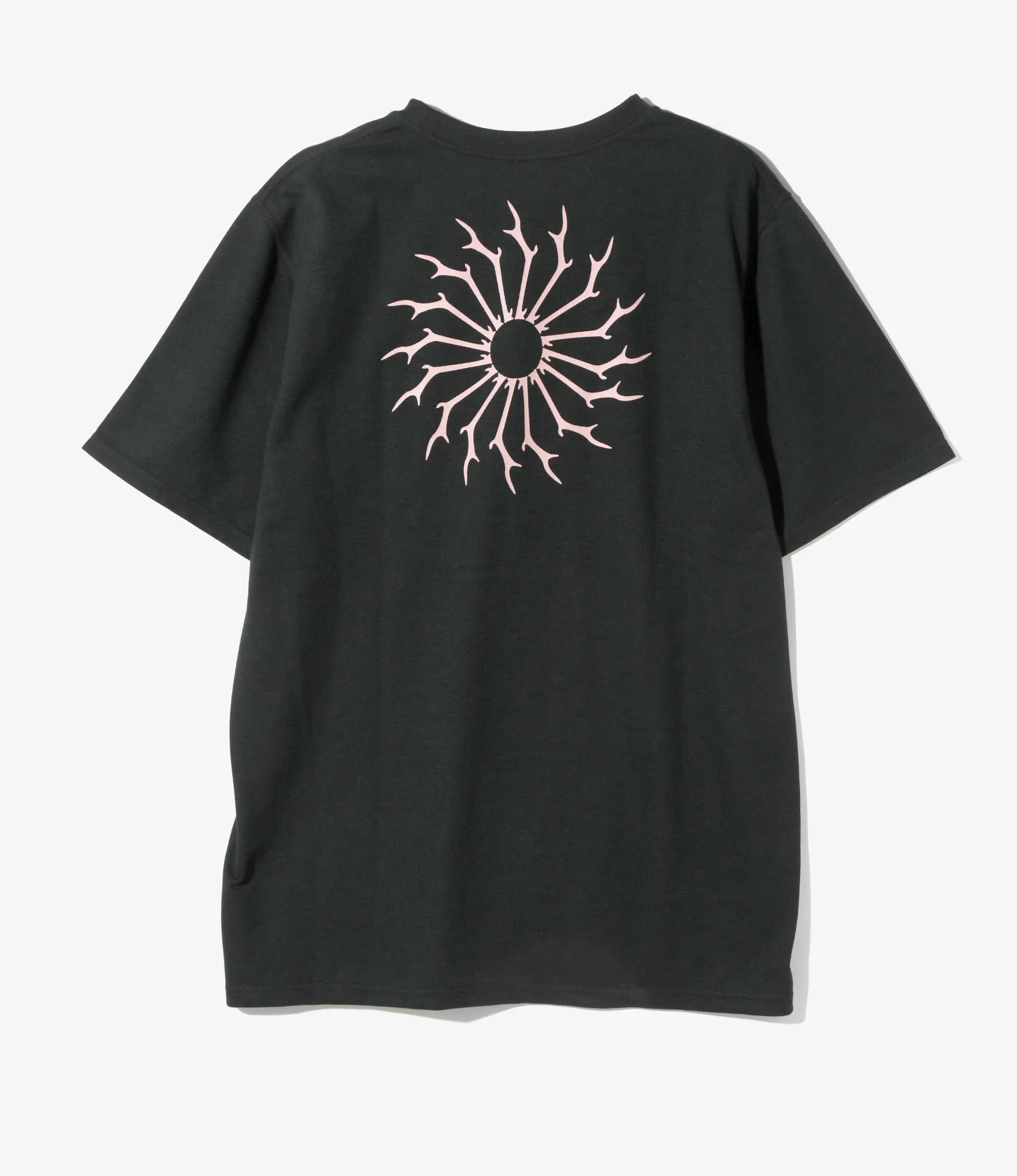S/S Round Pocket Tee - Black - Circle Horn sold by South2West8 product image thumbnail 3