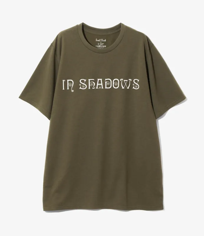 S/S Crew Neck Tee - Olive - IN SHADOWS sold by South2West8