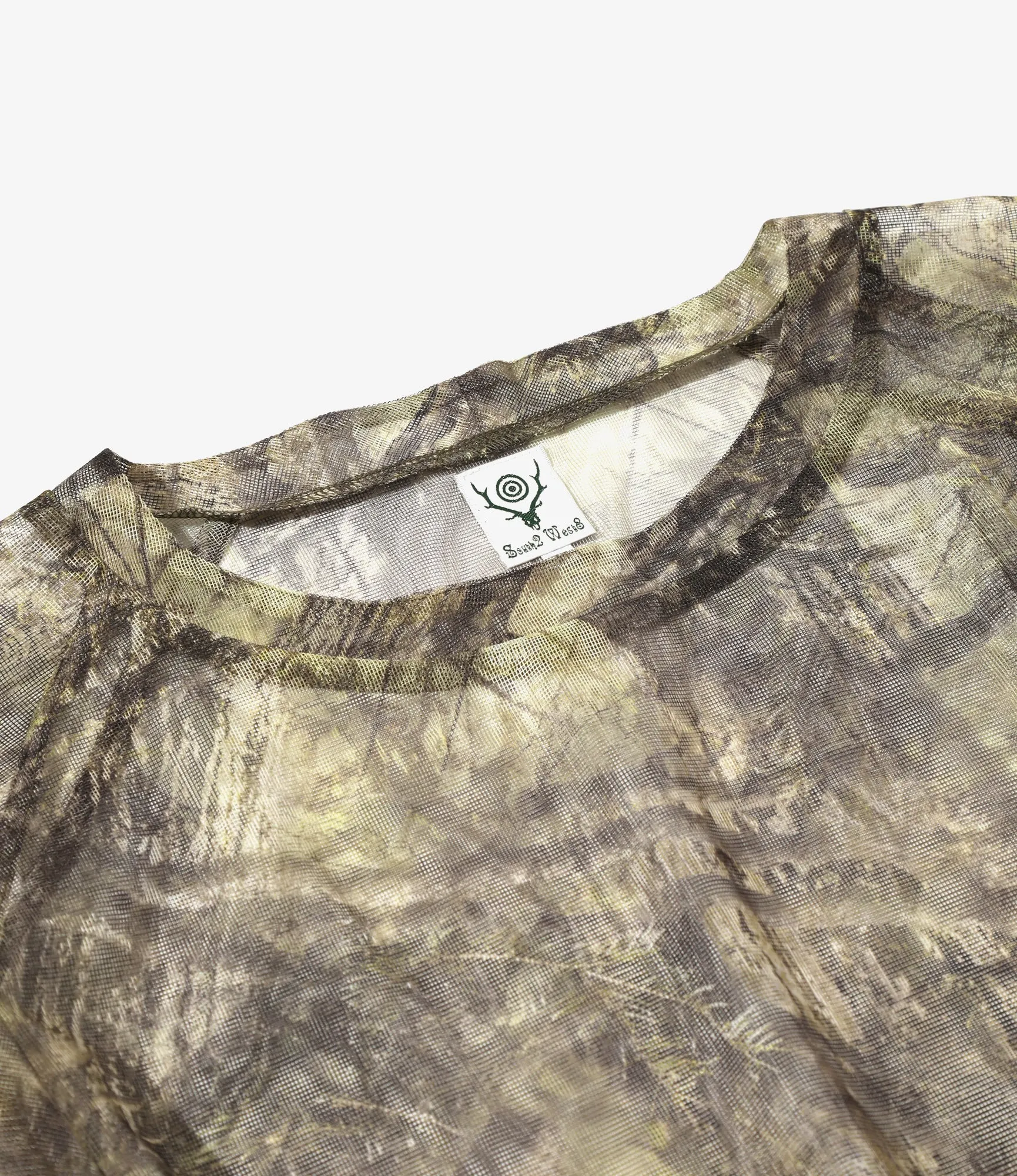 Bush Crew Neck Shirt - S2W8 Camo - Lightweight Mesh sold by South2West8 product image thumbnail 2