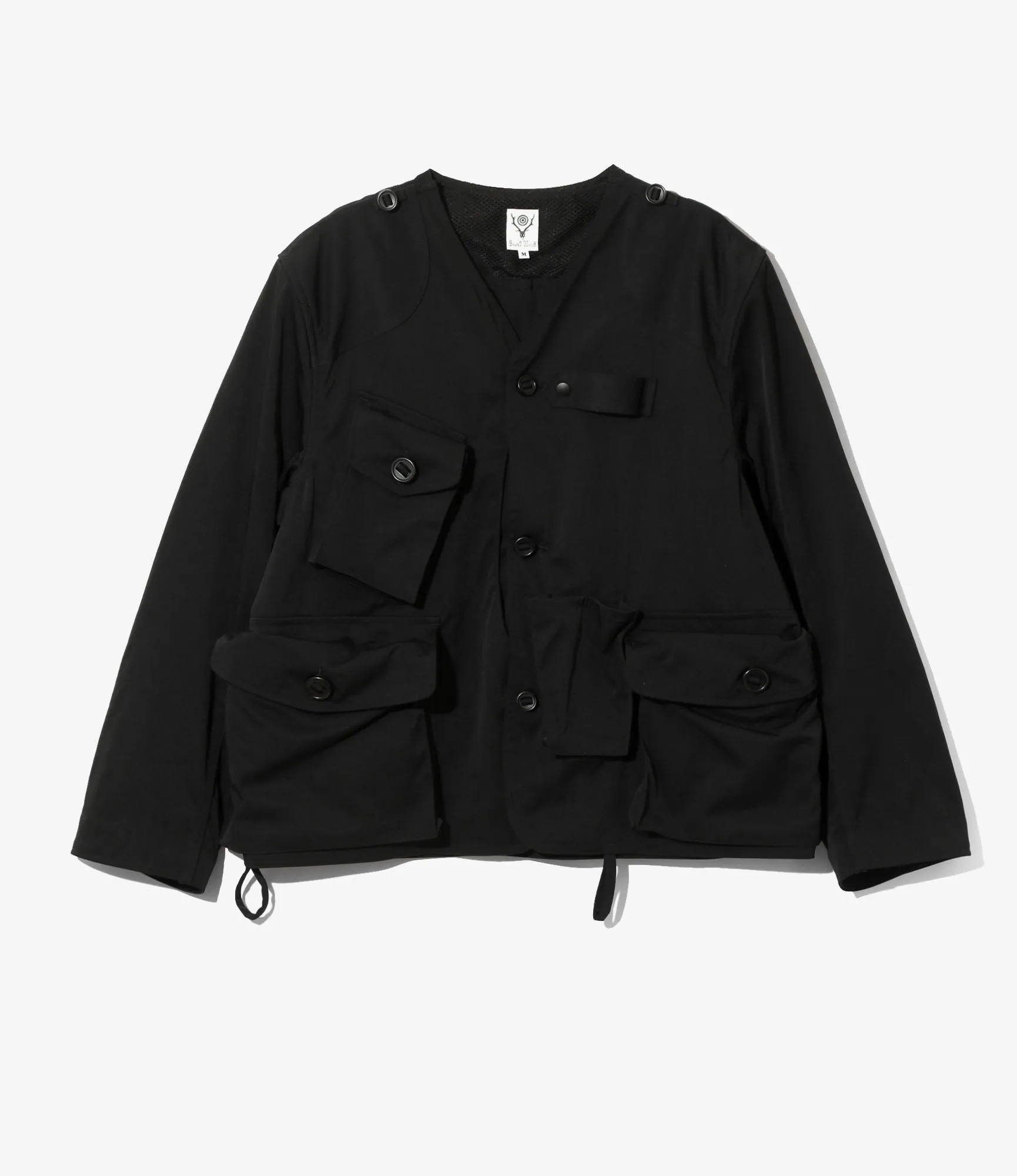 Tenkara Jacket - Black - Nylon Twill sold by South2West8