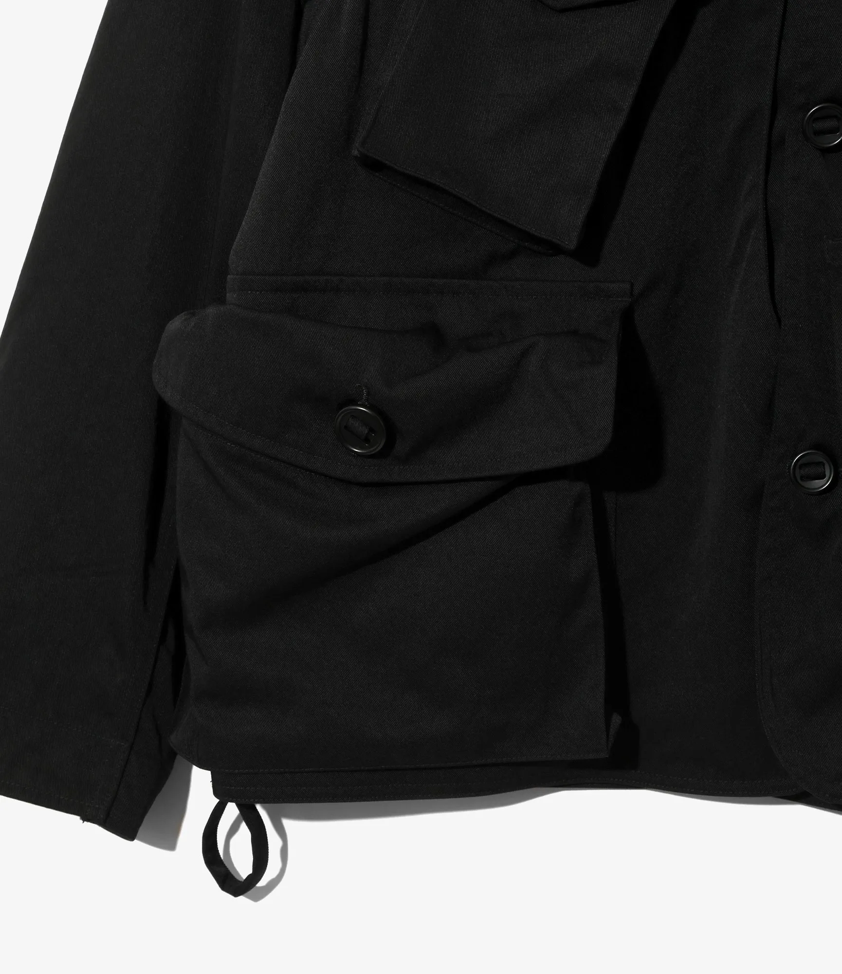 Tenkara Jacket - Black - Nylon Twill sold by South2West8 product image thumbnail 3