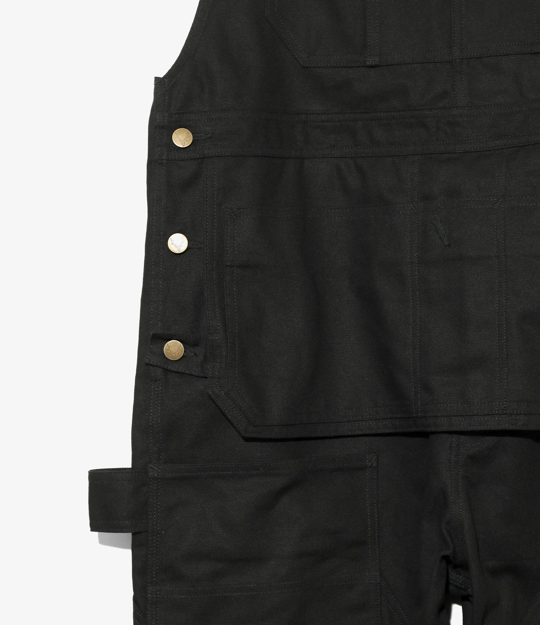 Overalls - Black - 11.5oz Cotton Canvas sold by South2West8 product image thumbnail 3