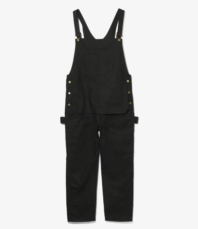 Overalls - Black - 11.5oz Cotton Canvas made by South2West8