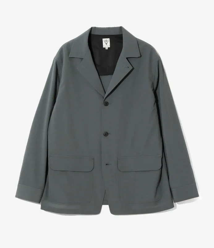 Pen Jacket - Blue Grey - Poly Washer Cloth made by South2West8