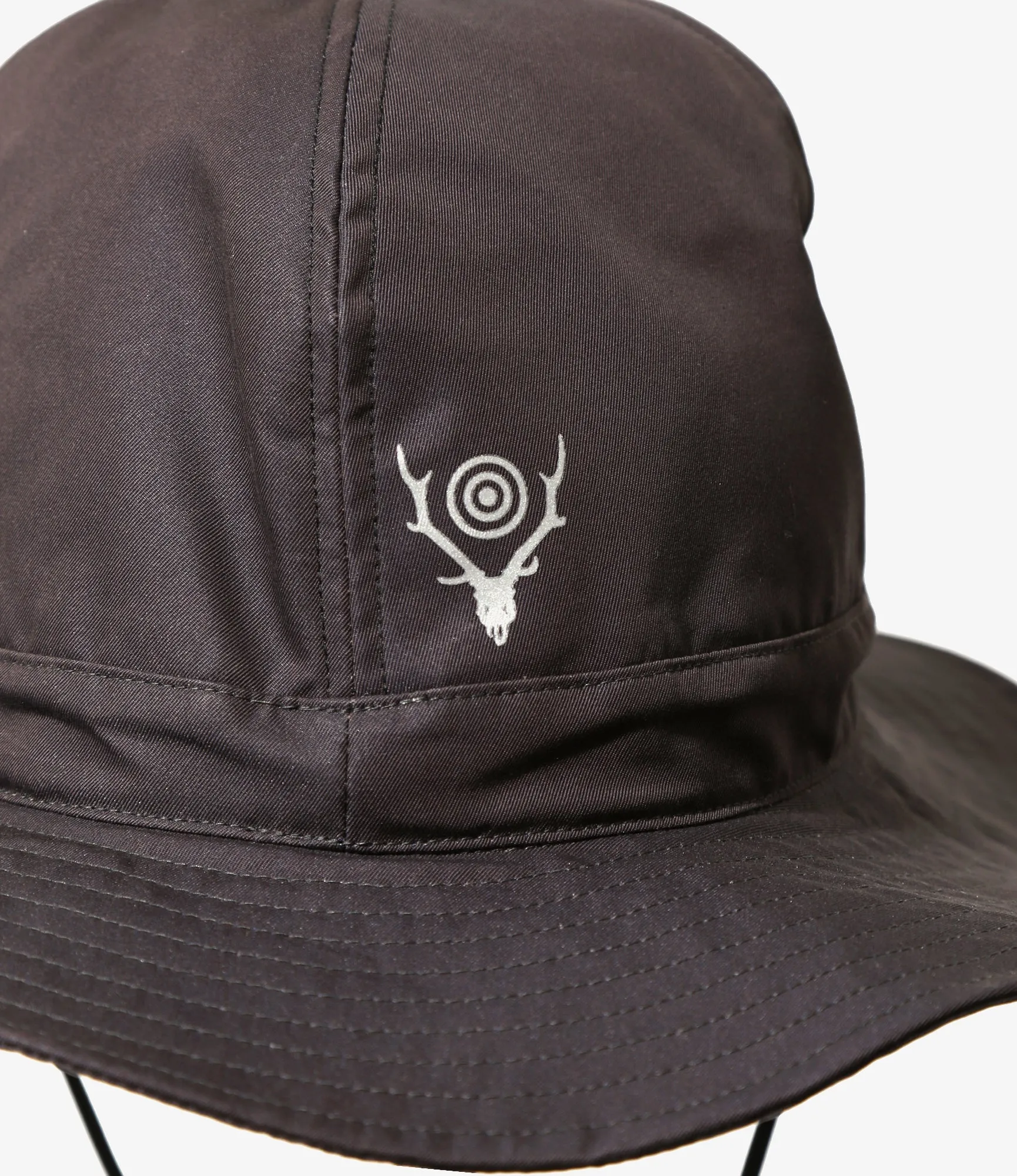 Crusher Hat - Grey - C/PE Twill sold by South2West8 product image thumbnail 4