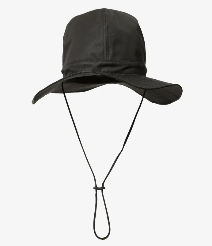 Crusher Hat - Black - C/PE Twill sold by South2West8