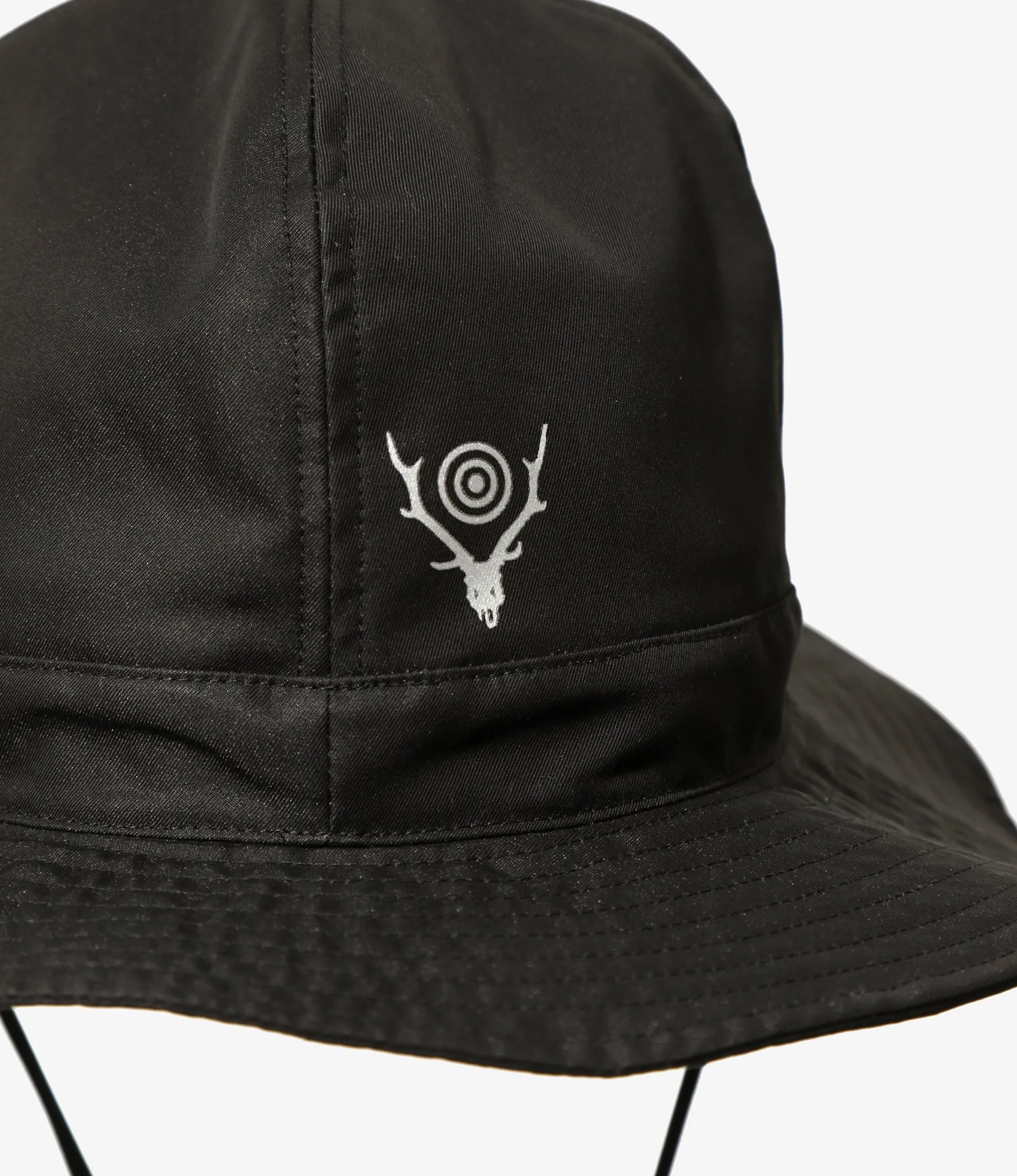 Crusher Hat - Black - C/PE Twill sold by South2West8 product image thumbnail 4