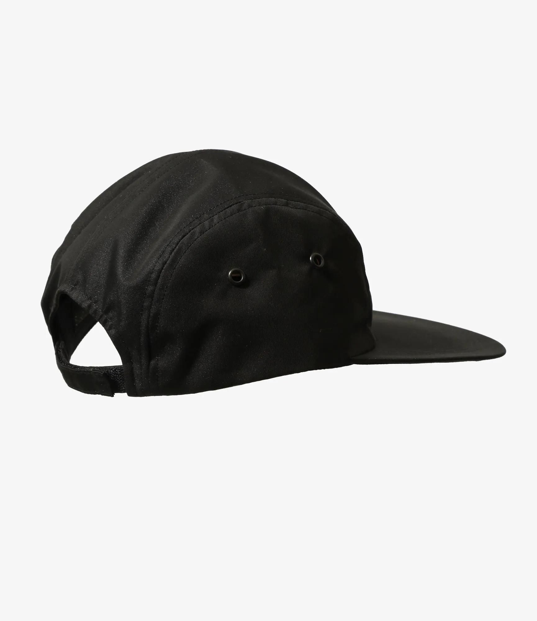 Long Bill Cap - Black - C/PE Twill sold by South2West8 product image thumbnail 4