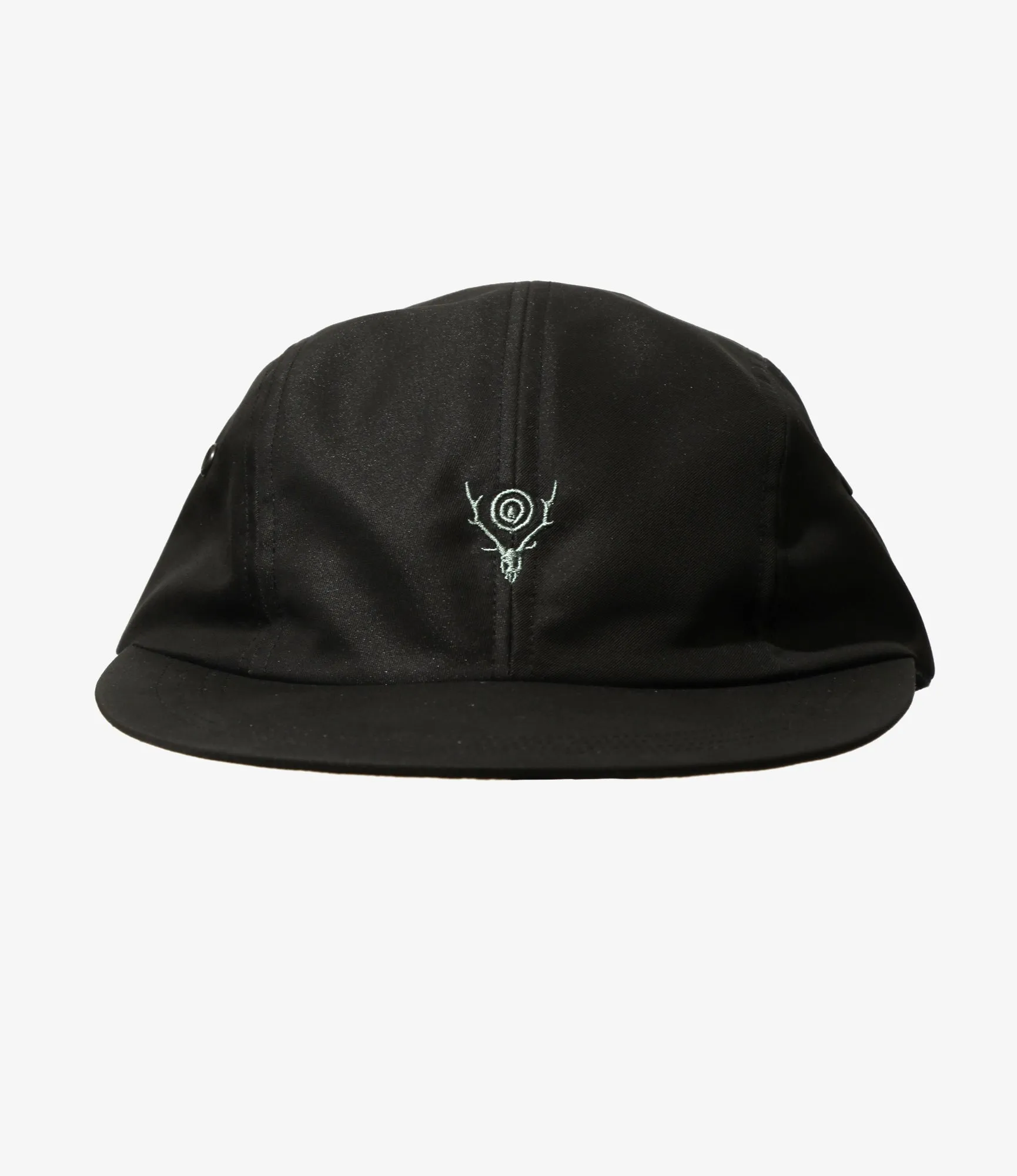 Long Bill Cap - Black - C/PE Twill sold by South2West8 product image thumbnail 2