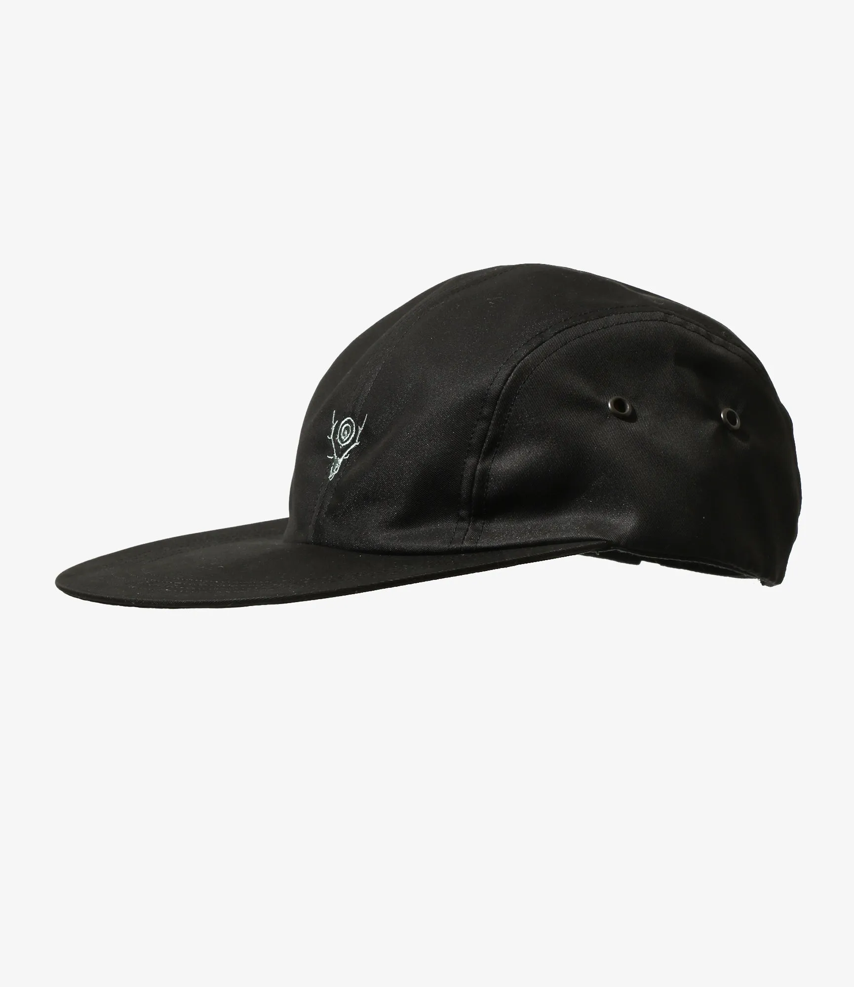 Long Bill Cap - Black - C/PE Twill sold by South2West8