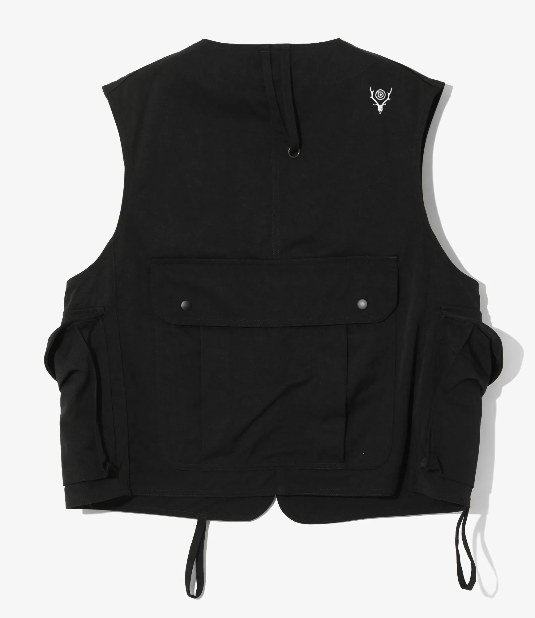 Tenkara Vest - Black - Nylon Twill sold by South2West8 product image thumbnail 4