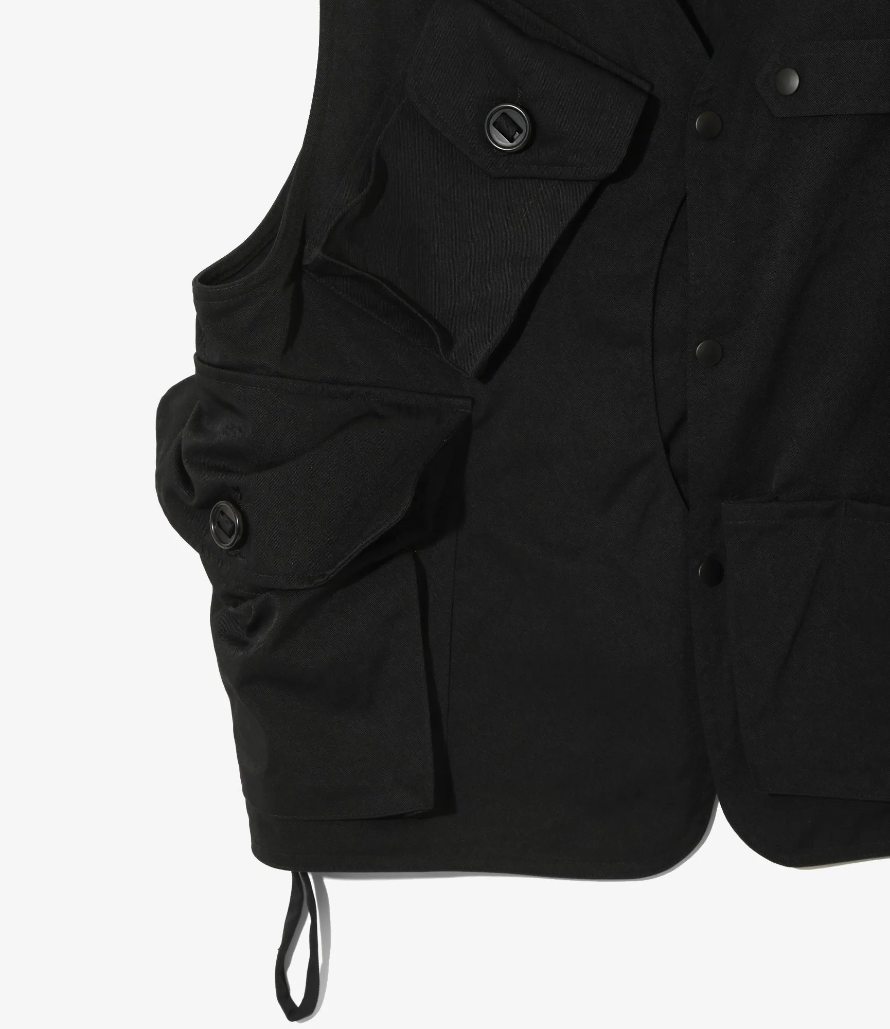 Tenkara Vest - Black - Nylon Twill sold by South2West8 product image thumbnail 3