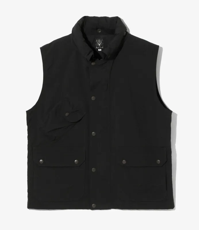 Carmel Vest - Black - Nylon Oxford sold by South2West8