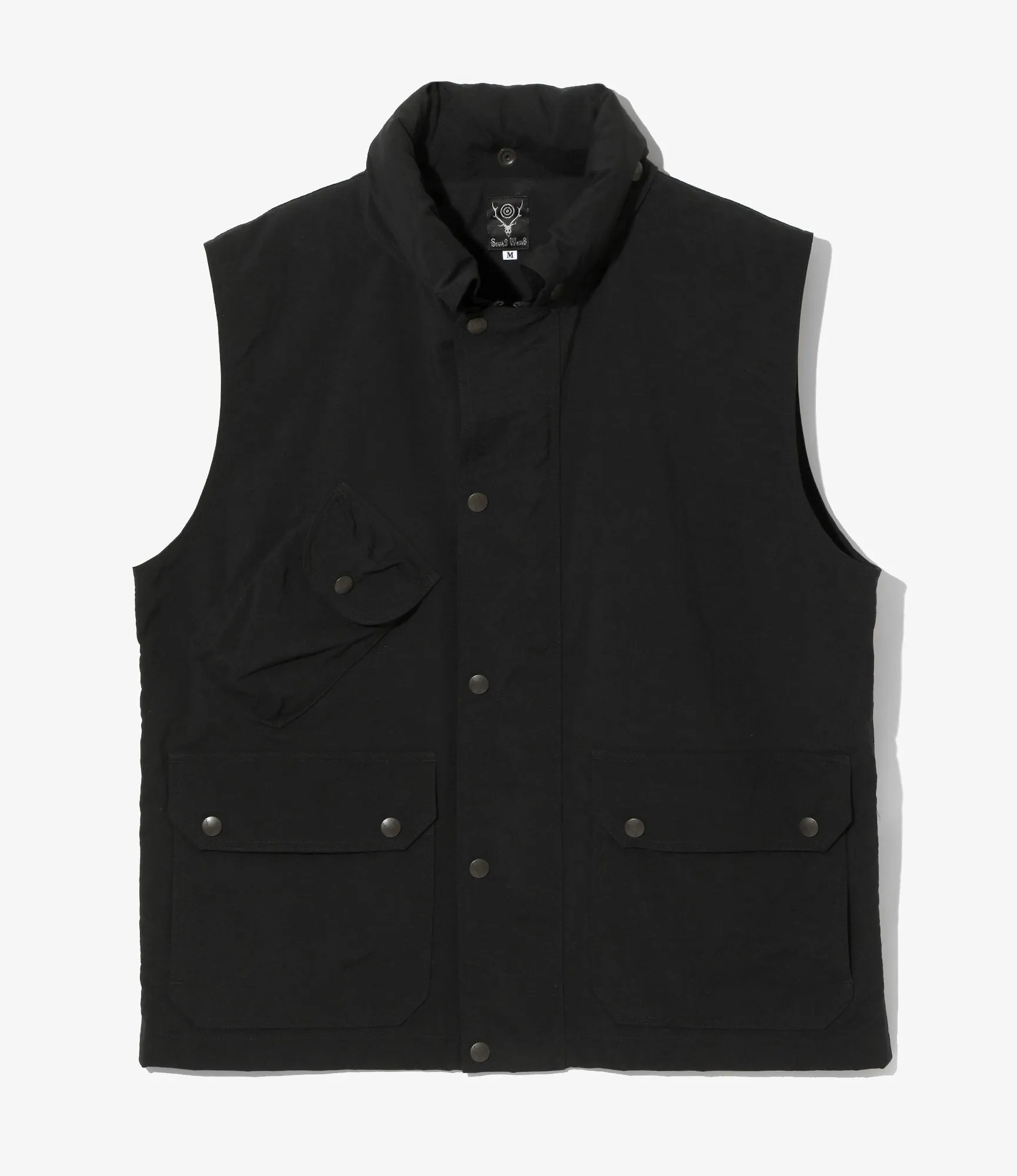 Carmel Vest - Black - Nylon Oxford sold by South2West8