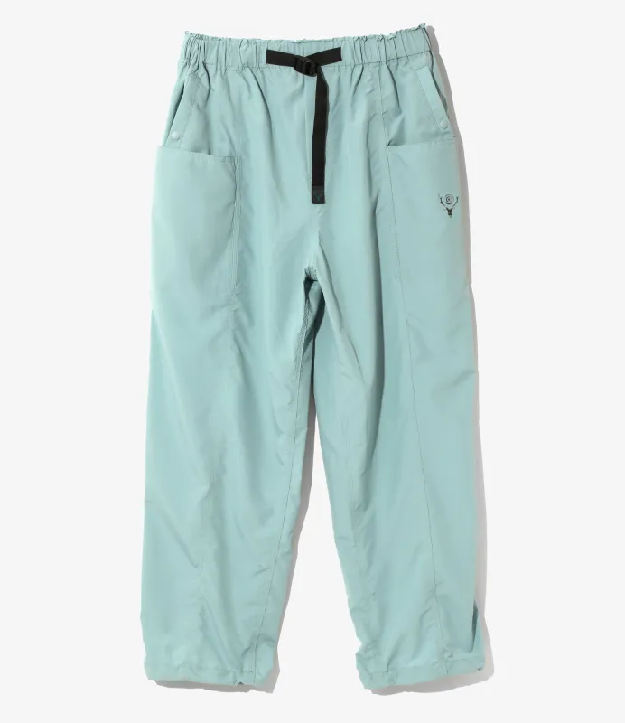 Belted C.S. Pant - Sax - Poly Taffeta sold by South2West8