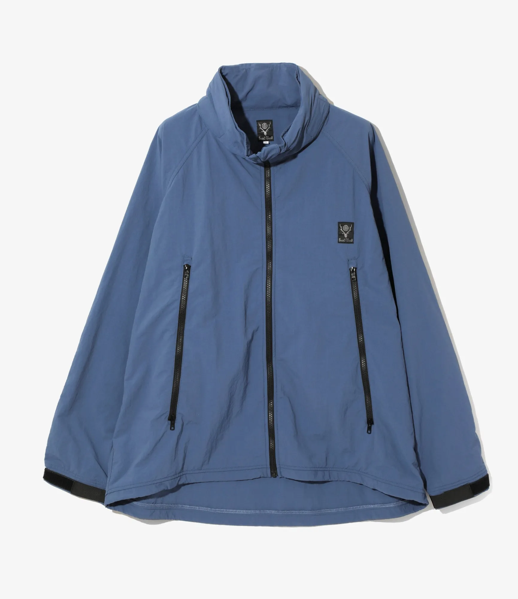 Weather Effect Jacket - Blue - Nylon Taffeta sold by South2West8