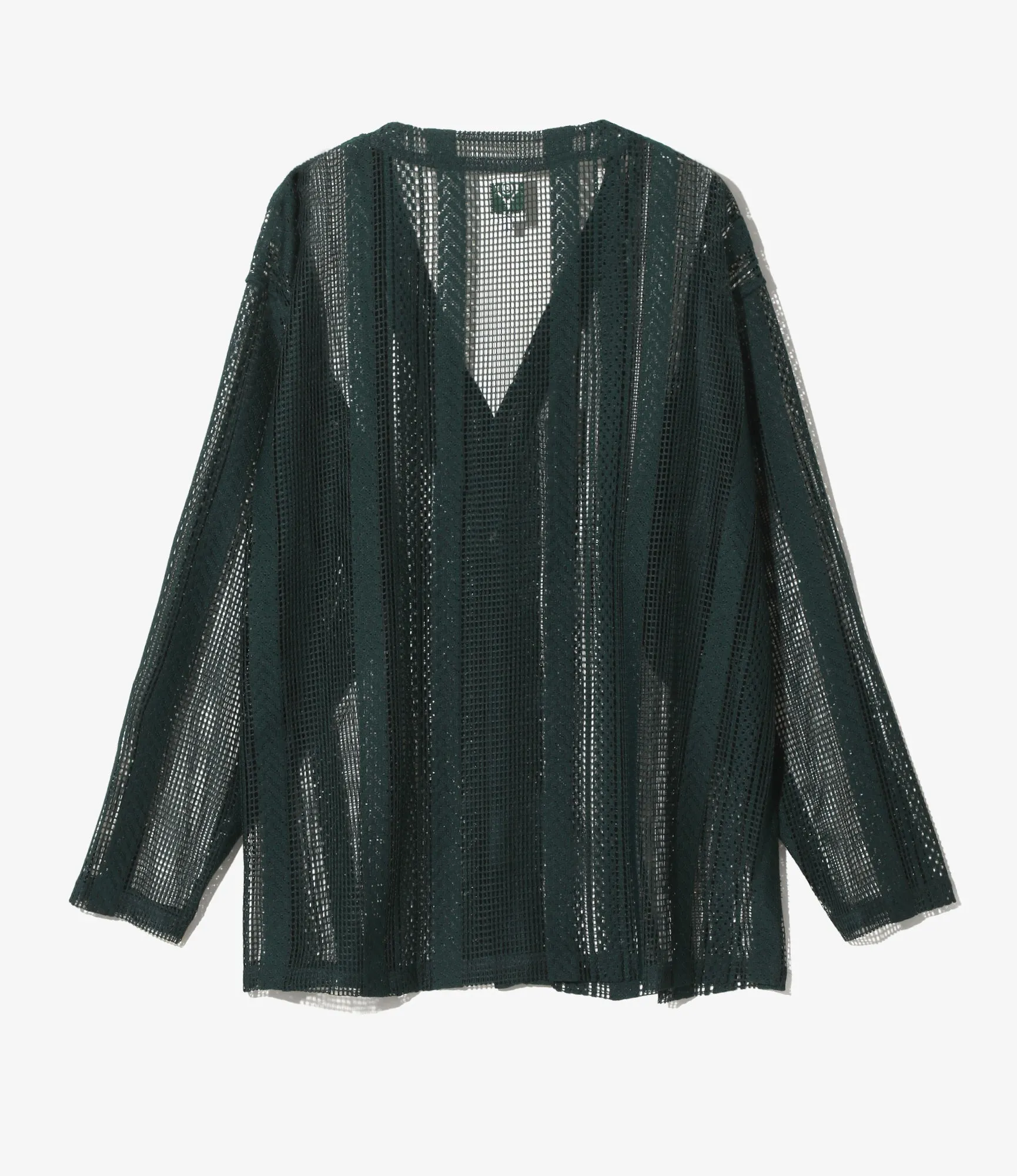V-Neck Cardigan - Green- Poly Lace sold by South2West8 product image thumbnail 3
