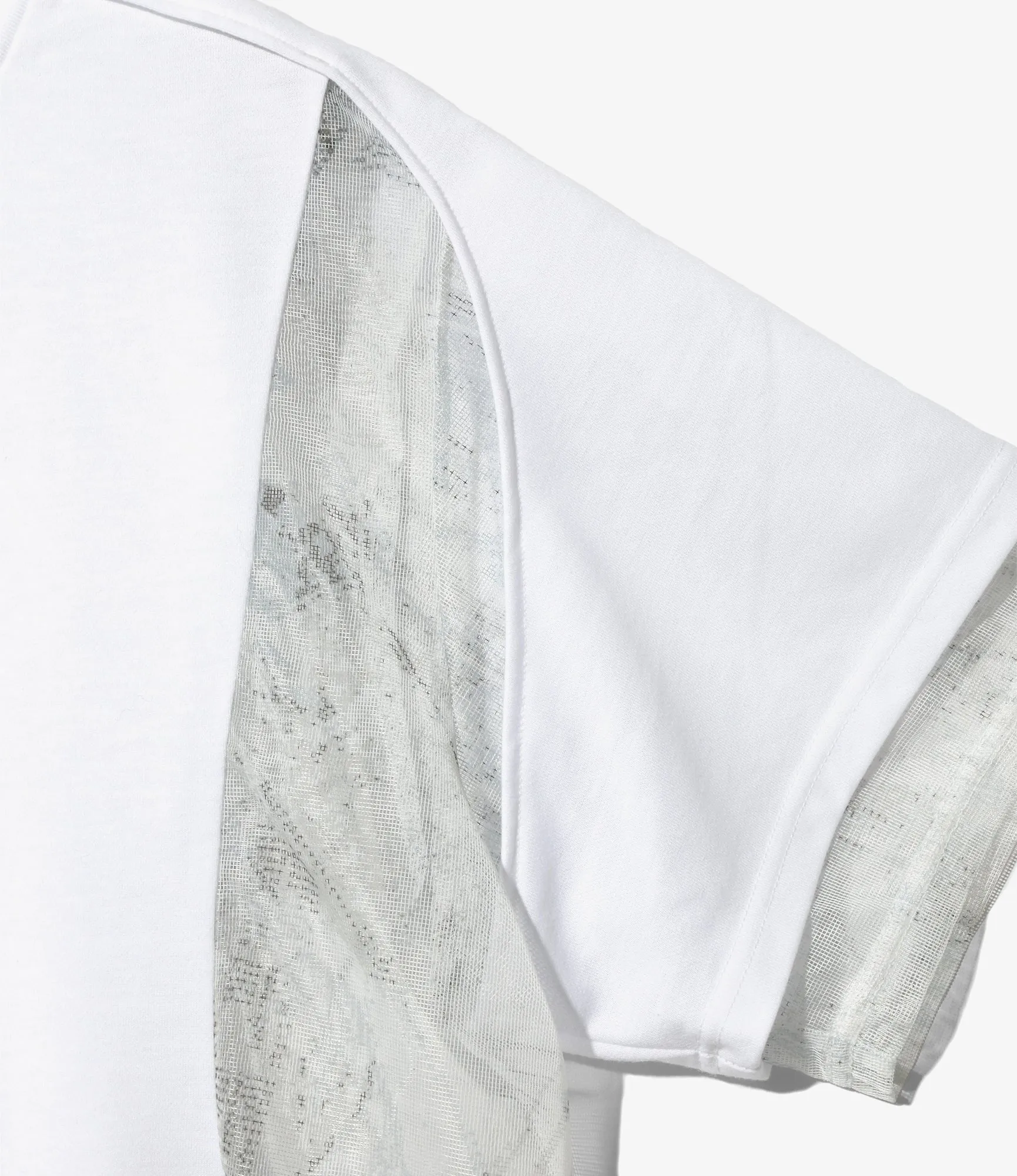 S2W8 x AFFXWRKS - S/S Crew Neck Tee - White - Poly Jersey sold by South2West8 product image thumbnail 2