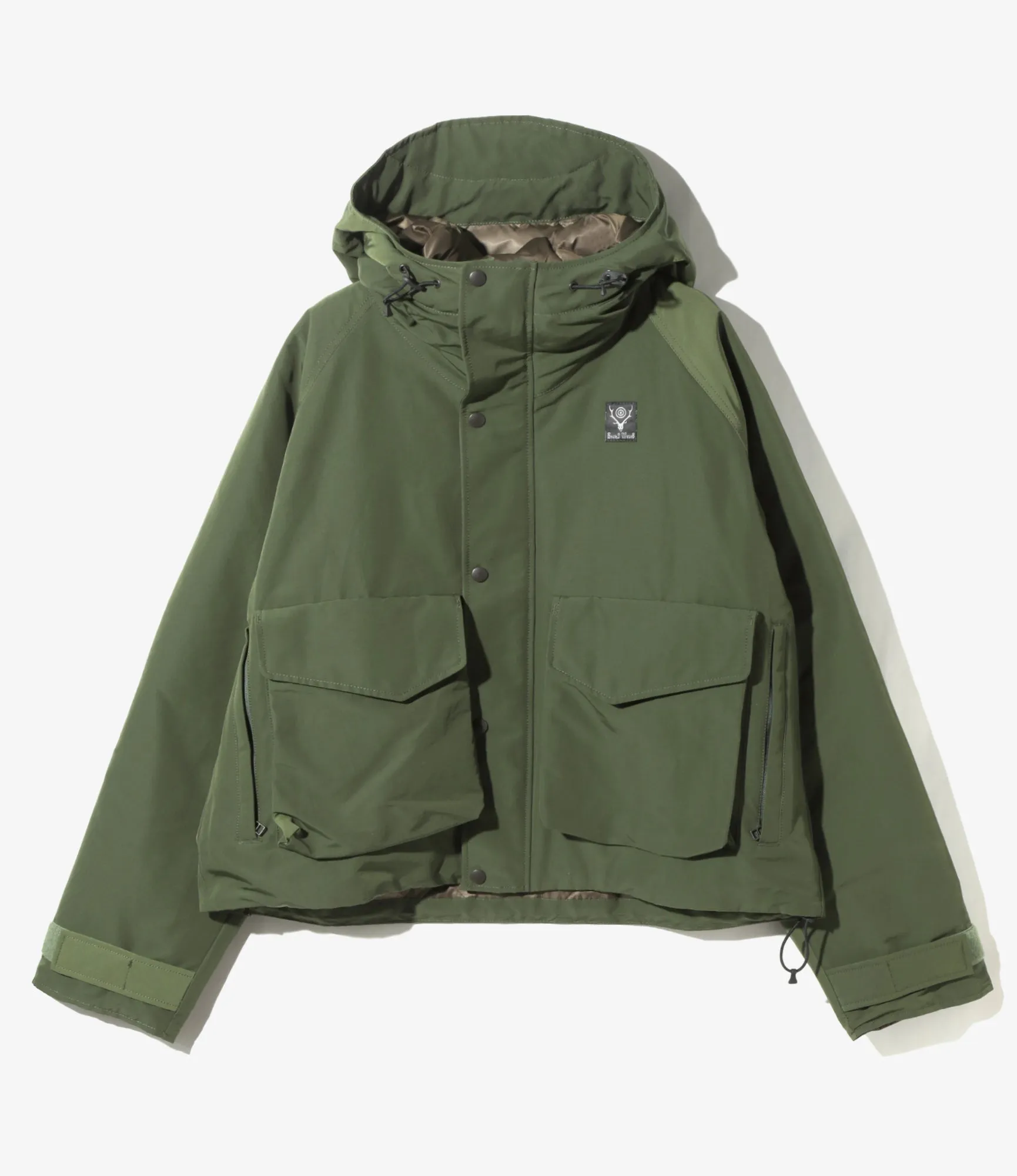 Snow Trek Jacket - Green - C/N Grosgrain sold by South2West8