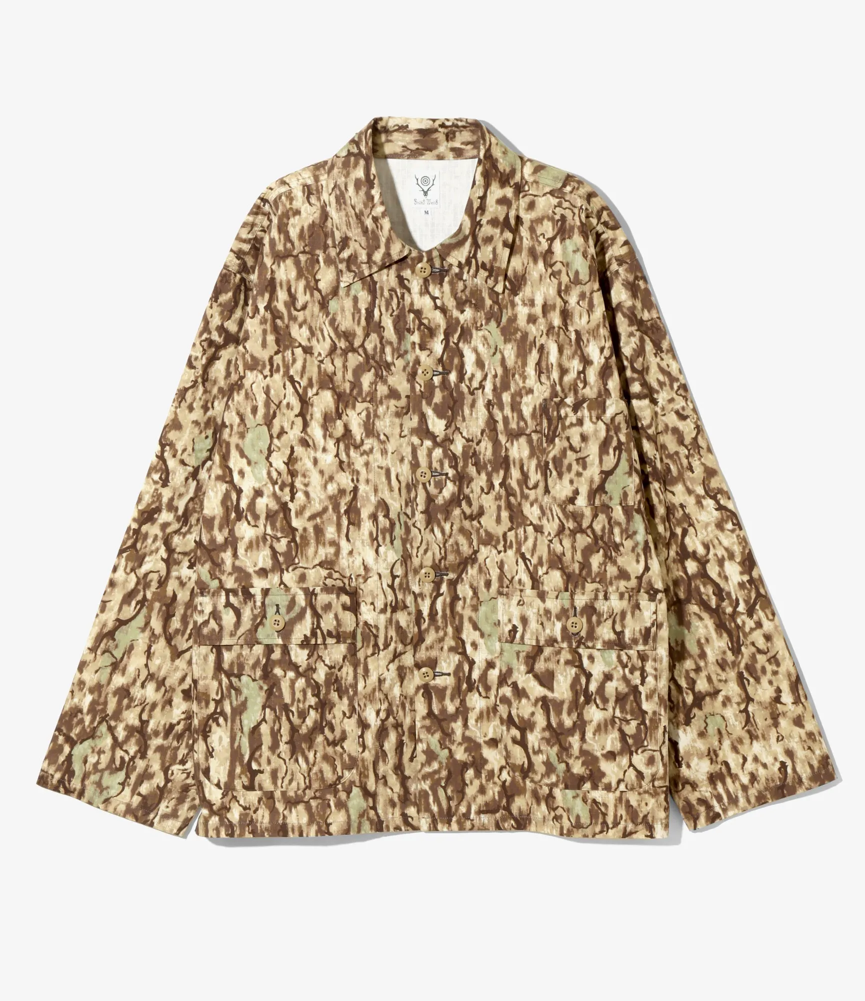 Hunting Shirt - Horn Camo - Cotton Ripstop / Printed sold by South2West8