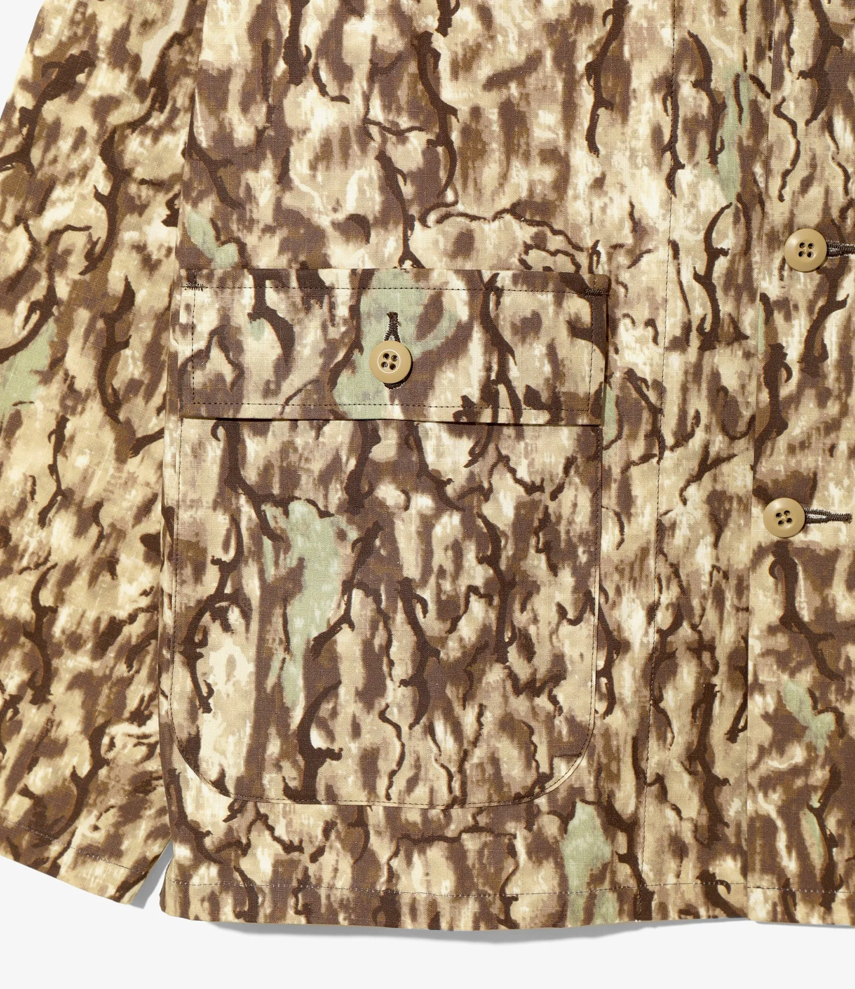 Hunting Shirt - Horn Camo - Cotton Ripstop / Printed sold by South2West8 product image thumbnail 4